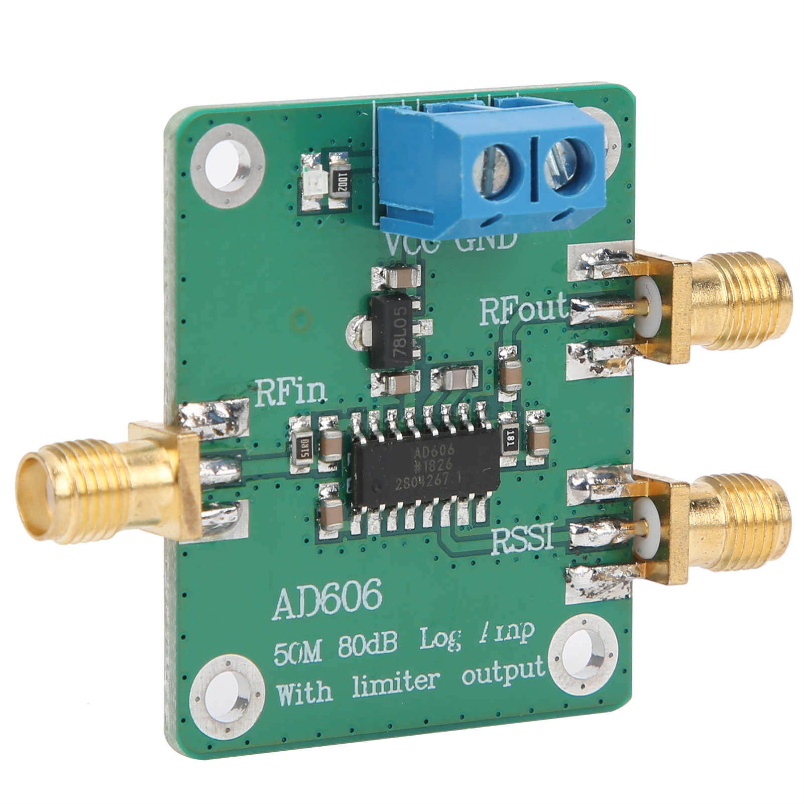 Logarithmisches Detektormodul, 80 Db Demodulationsverstärker, Geringer Und Einstellbarer Stromverbrauch Ad606