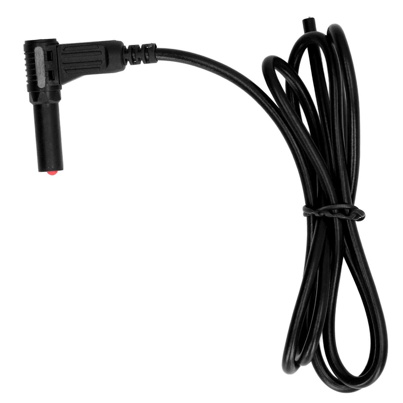 Multimeter-messleitungen Mit Pa-messing-bananensteckern, Für Spannungsmessungen, 4 Mm, Schwarz