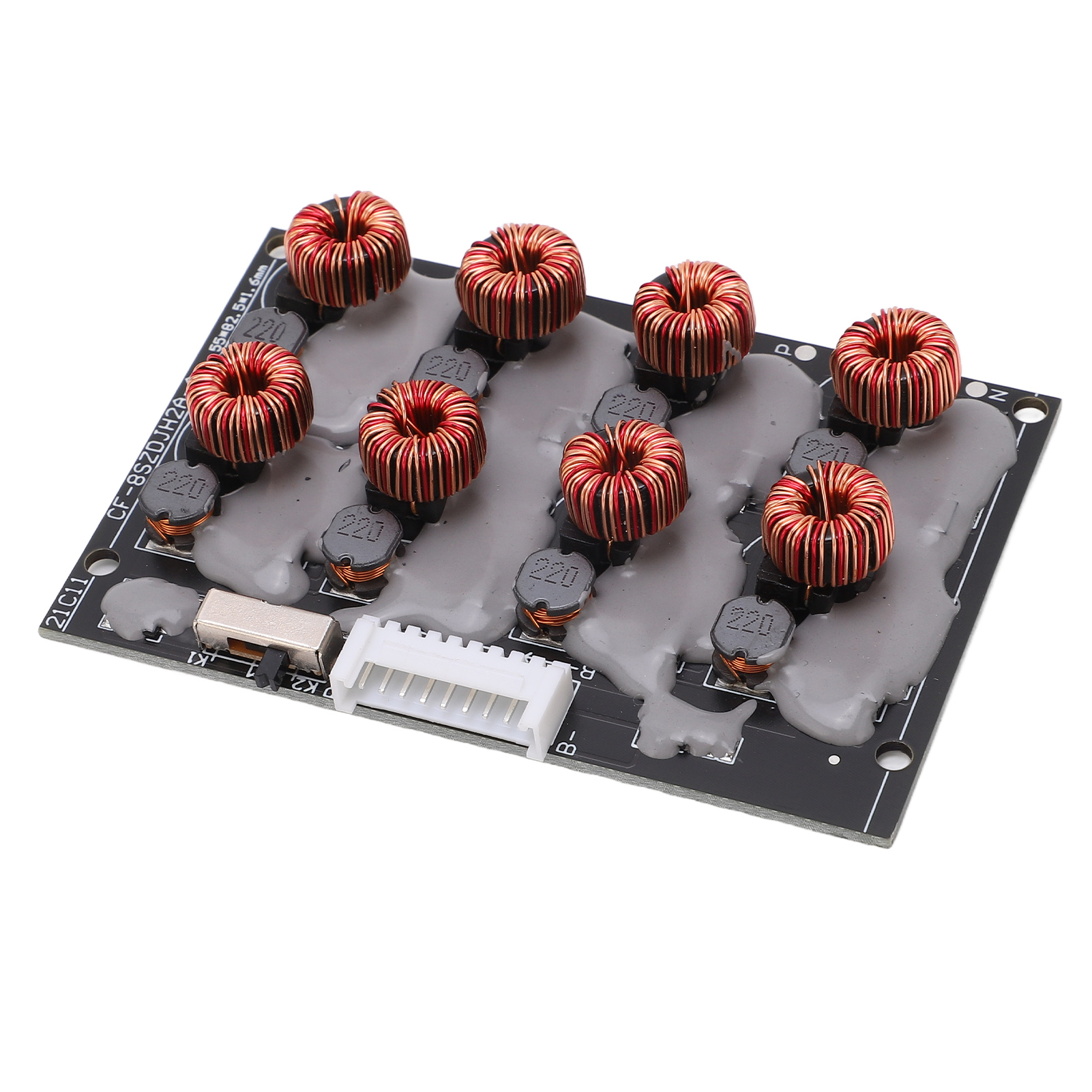 8s Lithium-ionen-akku-leistungsausgleichsplatine Mit Verlustfreiem 2a-aktivbalancer-bms