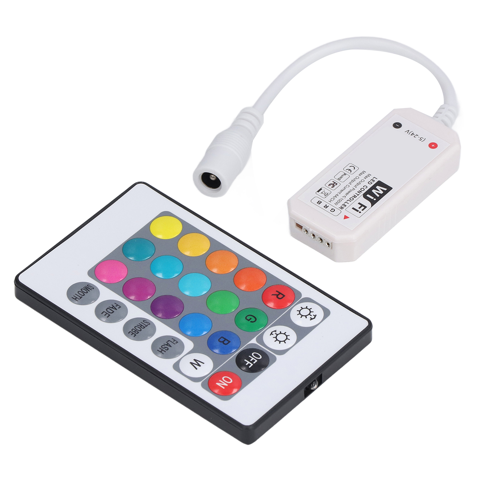 Funkfernbedienung Mit 24 Tasten Zum Dimmen Und Für Rgb-lichtleisten, 2,4 Ghz