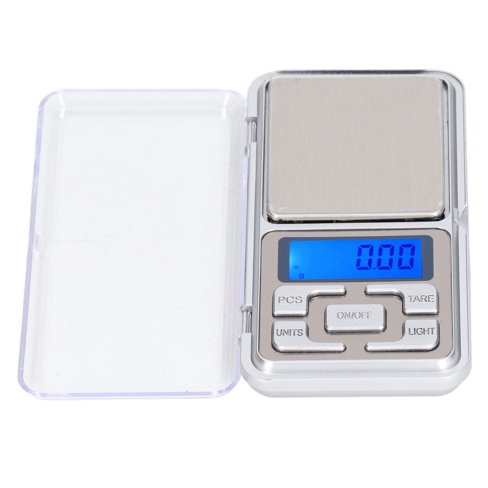 Elektronische Mini-küchenwaage Mit Hintergrundbeleuchtetem Lcd-display, Taschenmesswerkzeug Für Schmuck, 500 G Kapazität, 0,01 G Genauigkeit