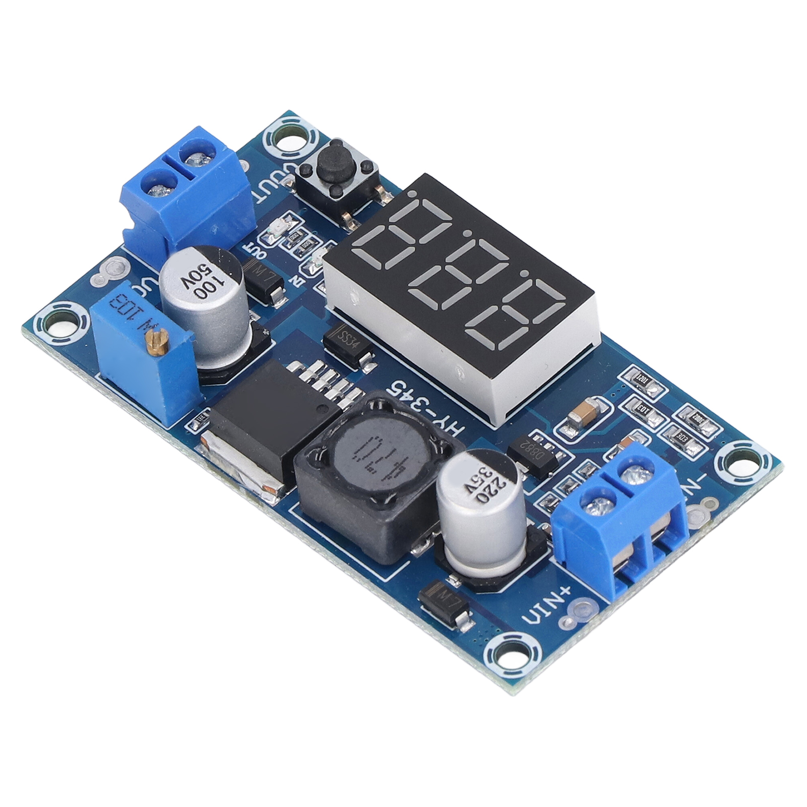 Dc/dc-spannungswandlermodul Mit Digitalanzeige, Xl6009-reglerplatine, 3 A Ausgang, 5–32 V