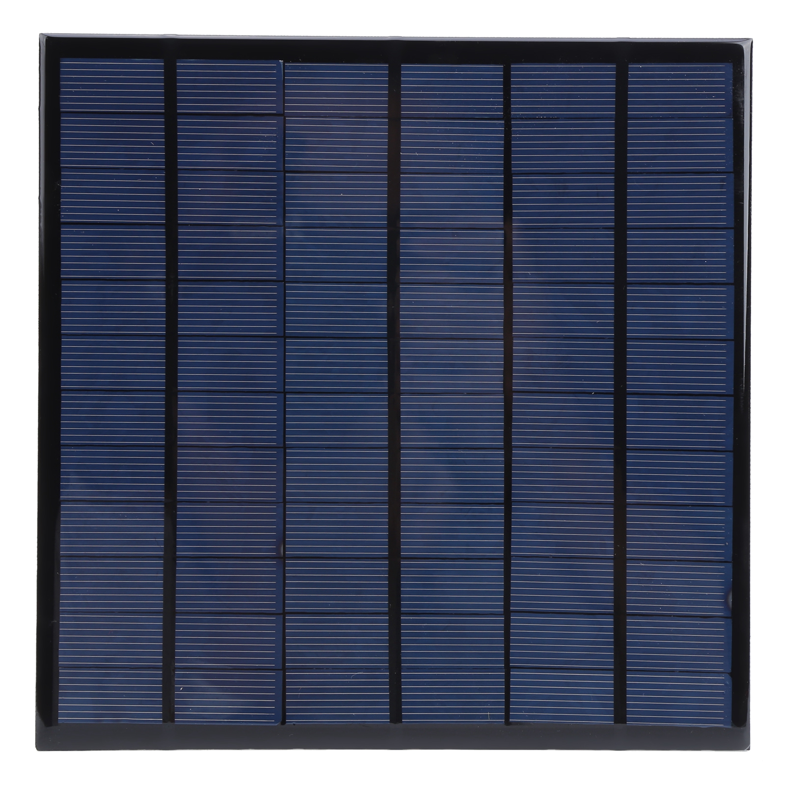 18v 4,5w Dc-photovoltaikmodul Aus Epoxid-polysilizium Mit 2 Meter Langem Rotem Und Schwarzem Kabel