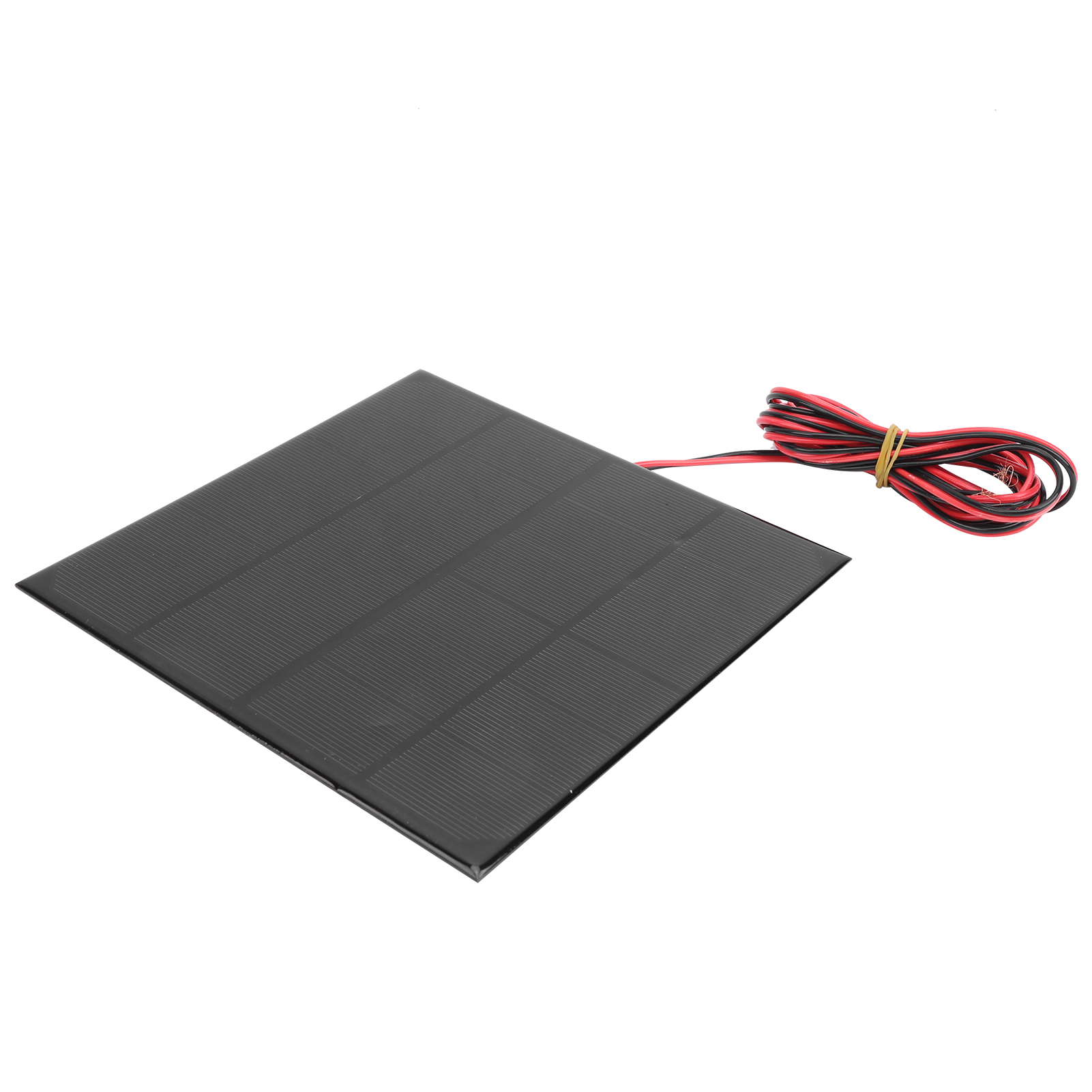 6v Dc 4,5w Epoxid-polysilizium-photovoltaikmodul Mit 200cm Rotem Und Schwarzem Kabel