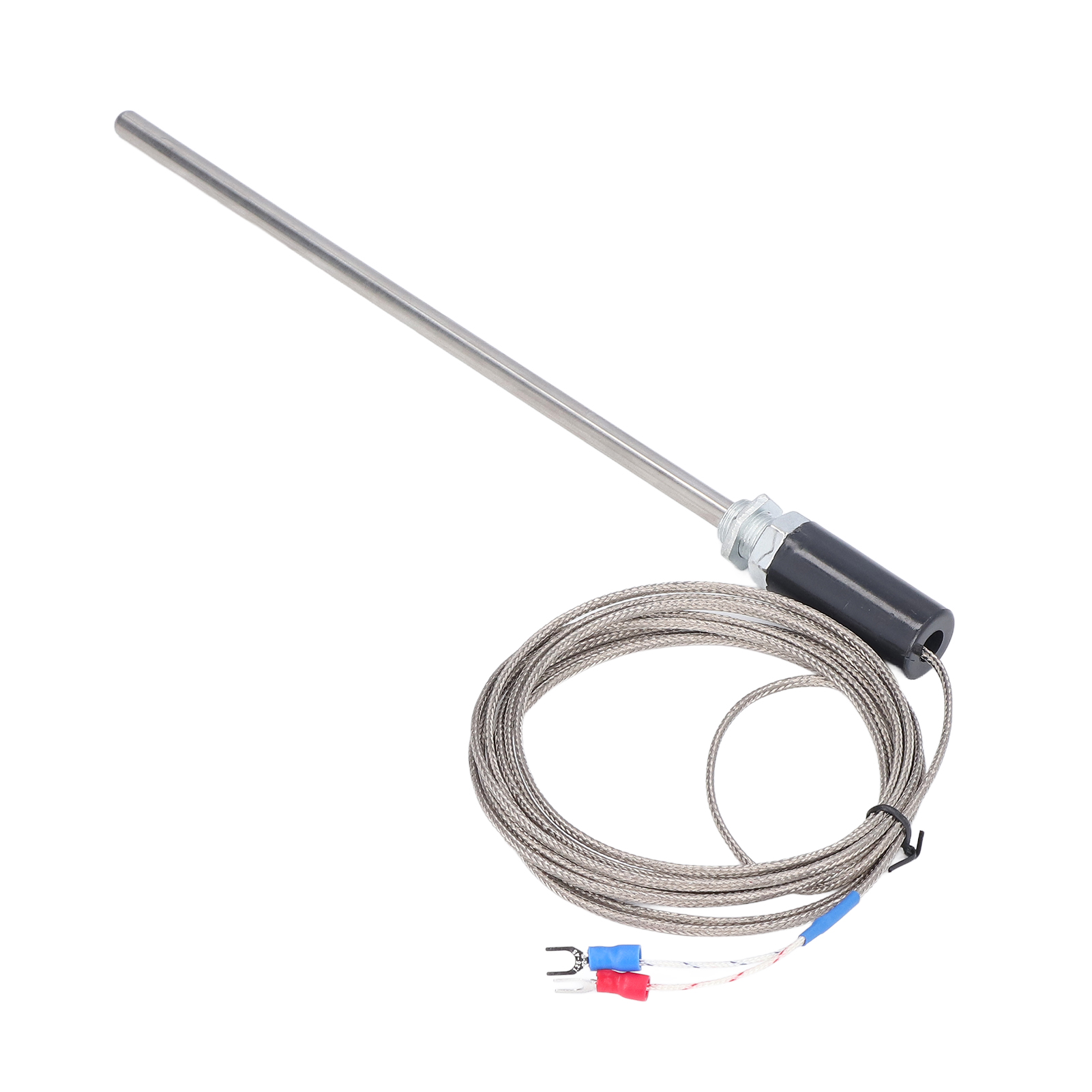 Thermoelement Vom Typ K, Robust Und Langlebig, Aus Edelstahl Gefertigt, Temperaturbereich Von 0 °c Bis 400 °c, Weit Verbreitet, Ungefähre Länge 3 M. Thermoelement Für Schornsteine.