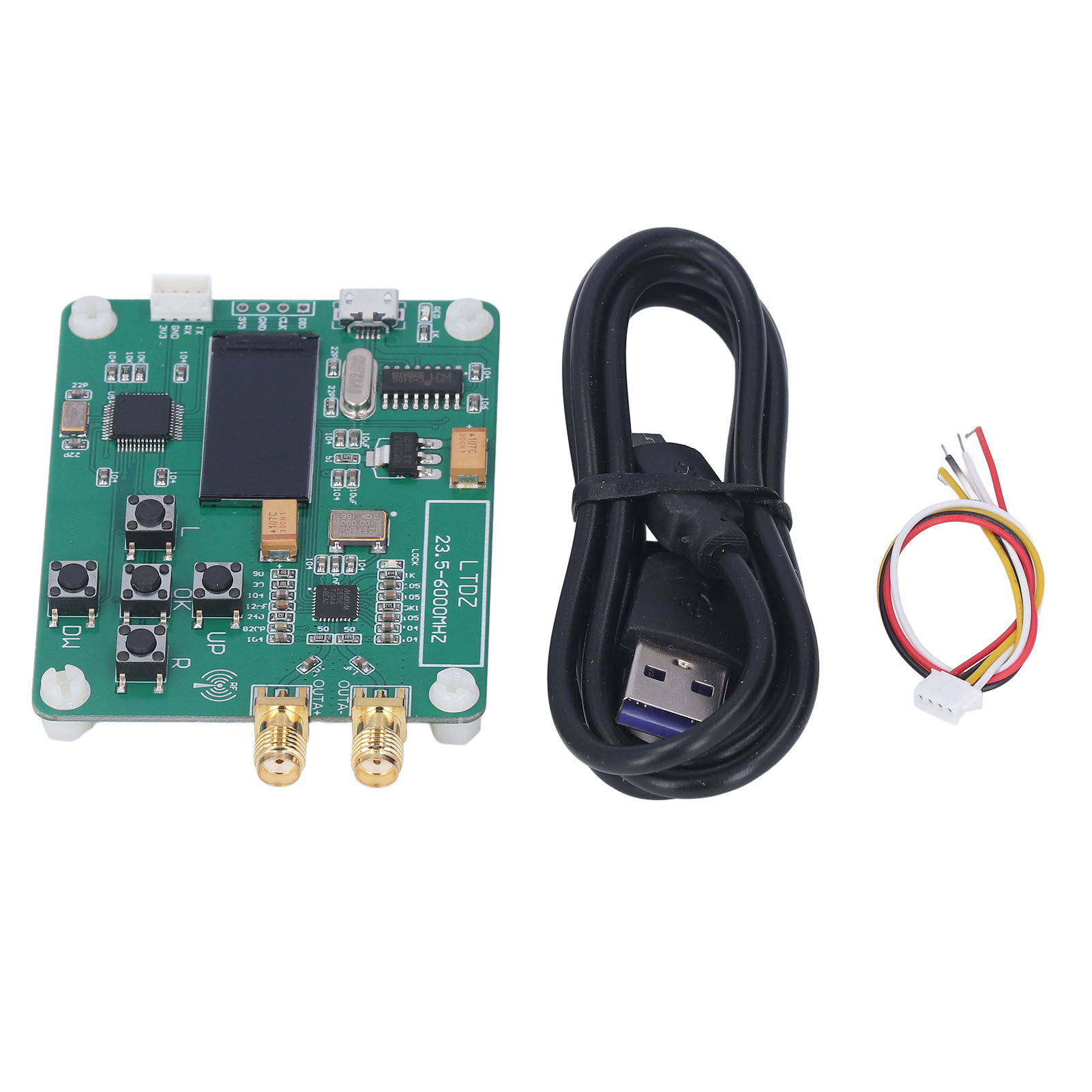 23,5–6000 Mhz Signalgeneratormodul, Elektronisches Bauteil, 5v Usb-netzteil