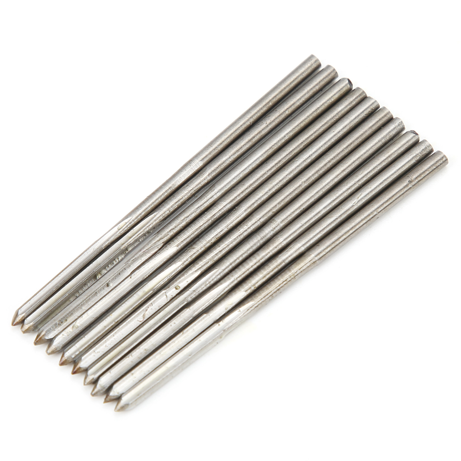 Satz Mit 10 Vollständig Geschliffenen Hss-reibahle Für Maschinen Mit Geradem Schaft, Industriewerkzeuge, 2 Mm Durchmesser