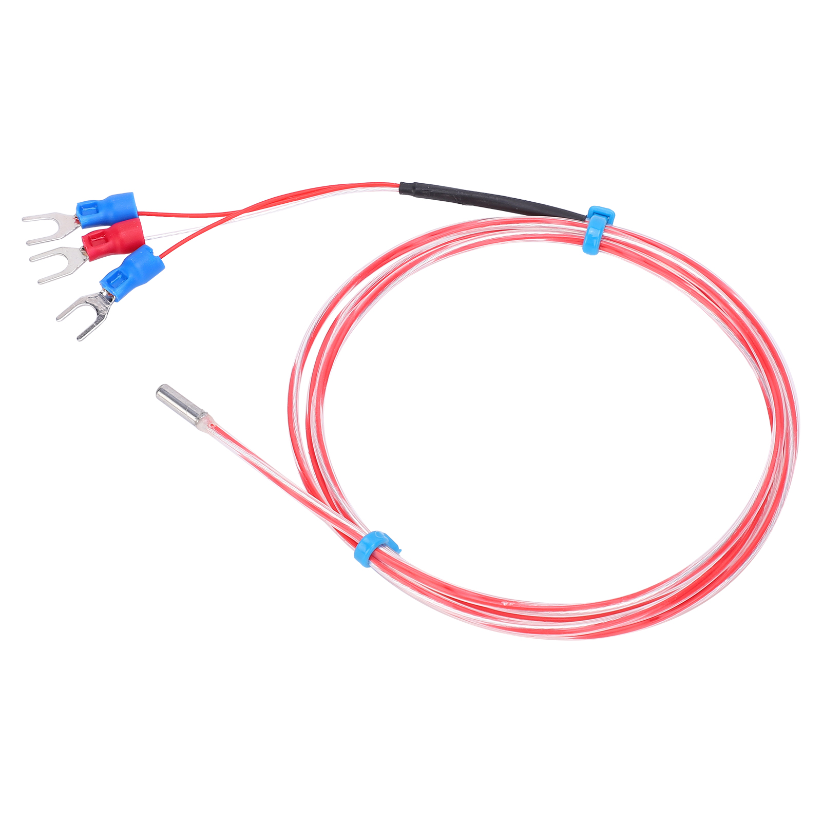 Pt100 Wasserdichter Temperaturfühler, Thermistor-temperaturfühler 3 X 20 Mm, 50 Bis +300 ℃ (1 M)