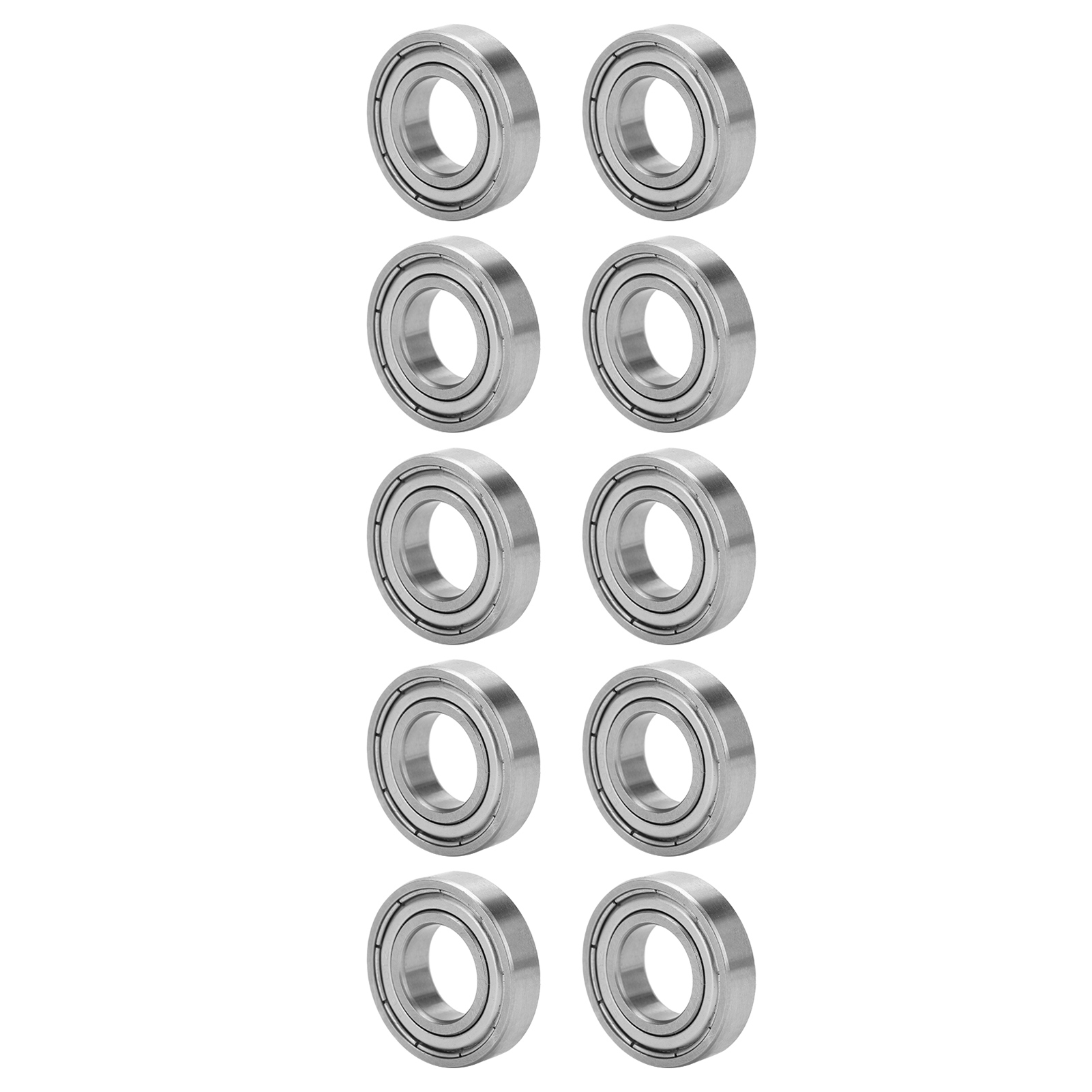 Packung Mit 10 Miniatur-hochgeschwindigkeitslagern Aus Edelstahl, Mechanische Teile S6901zz, 24 X 12 X 6 Mm