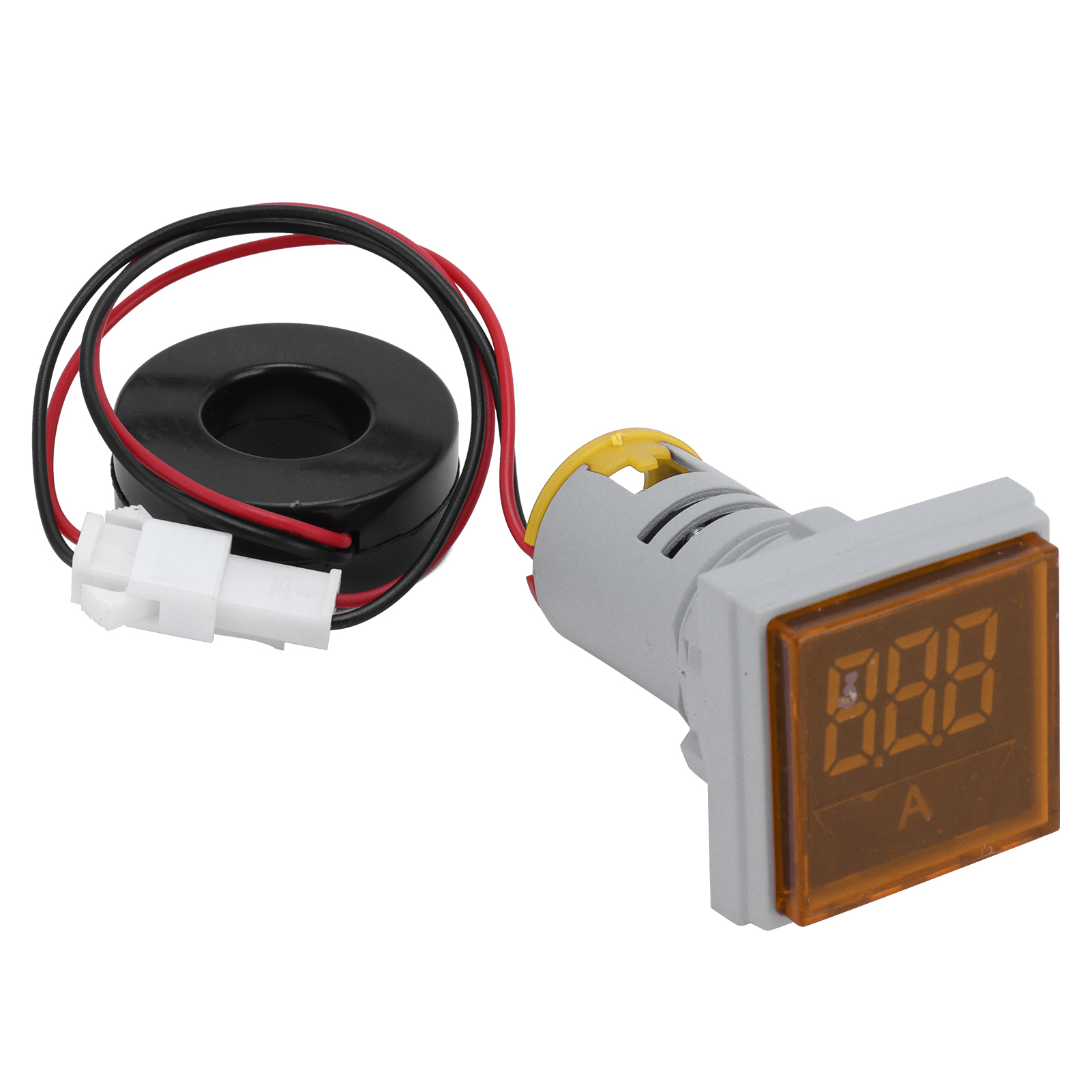 Digitales Rechteckwellen-amperemeter Mit Kontrollleuchte, 220 V Ac, Ad16-22fsayel