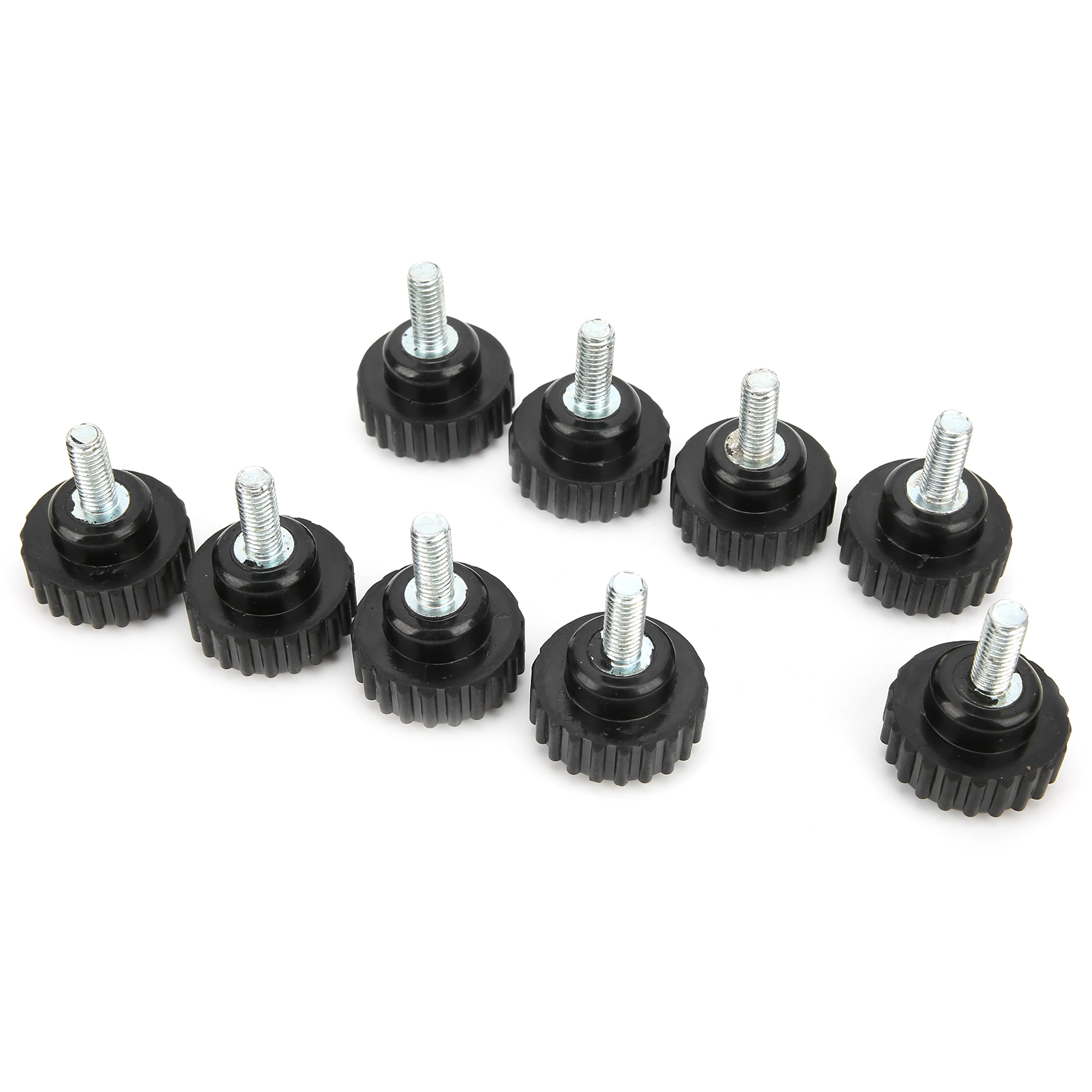 10 Stück Spannknopf, Bolzenlehre, Drehbankgriff, Torsionsmutter, Gerades Gewinde, Verriegelungsgriff M6x25x15