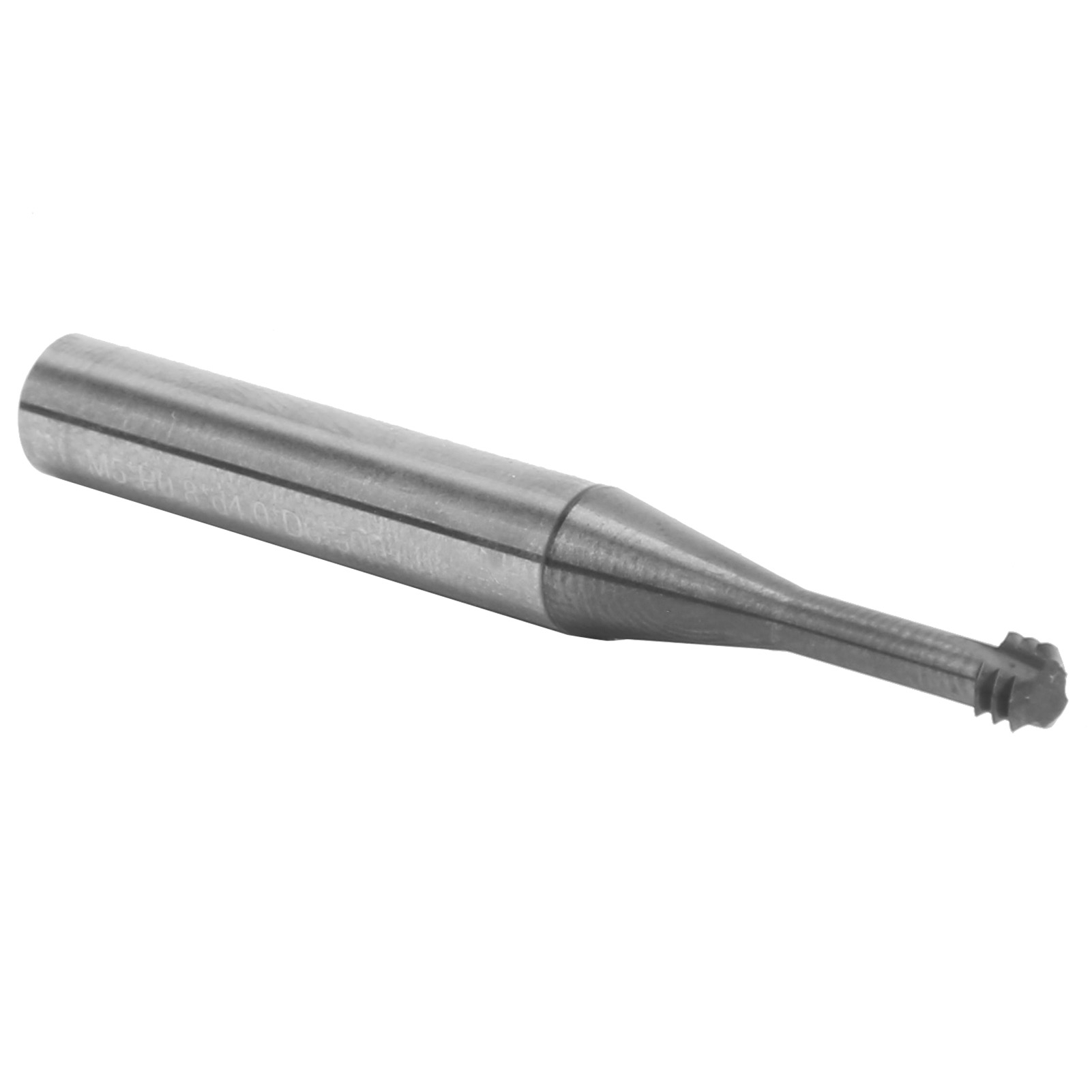 Metrischer 3-schneidiger 60°-gravierfräser Aus Wolframstahl M5x0,8xd6x50