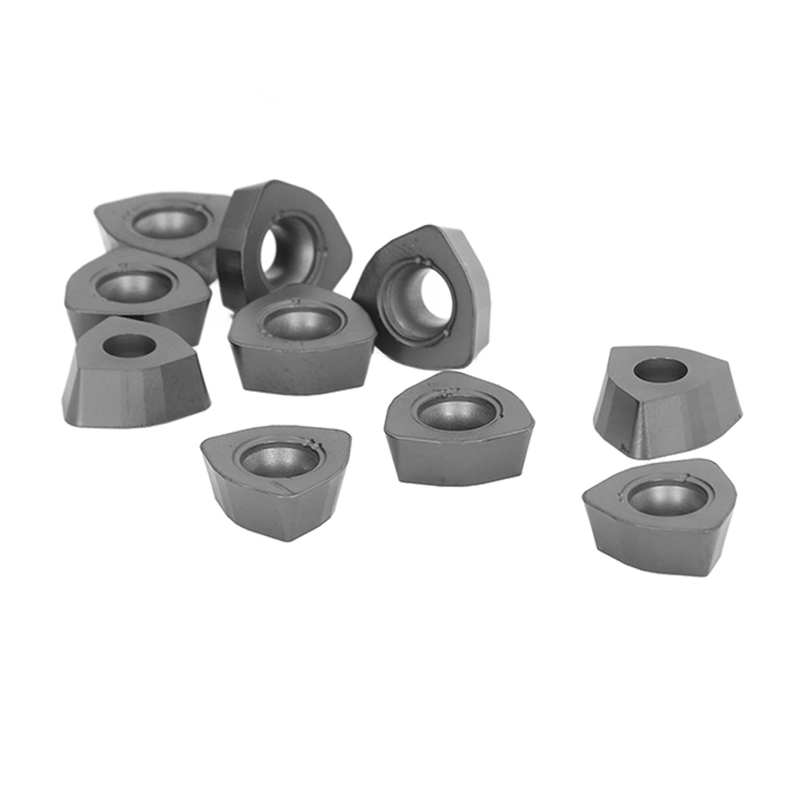 Satz Mit 10 Wendeschneidplatten Aus Beschichtetem Hartmetall Für Die Holzbearbeitung Auf Cnc-drehmaschinen Wdmw080520-ztr