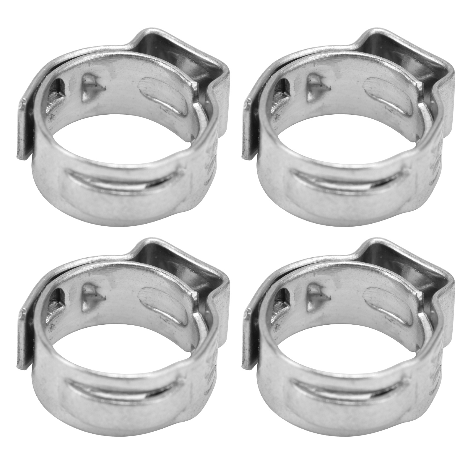 20er-pack Schlauchschellen Für Verbesserte Korrosionsbeständigkeit. Verstellbare Doppeldraht-schlauchschelle Für Industrieschläuche Von 11,3 Bis 13,8 Mm.