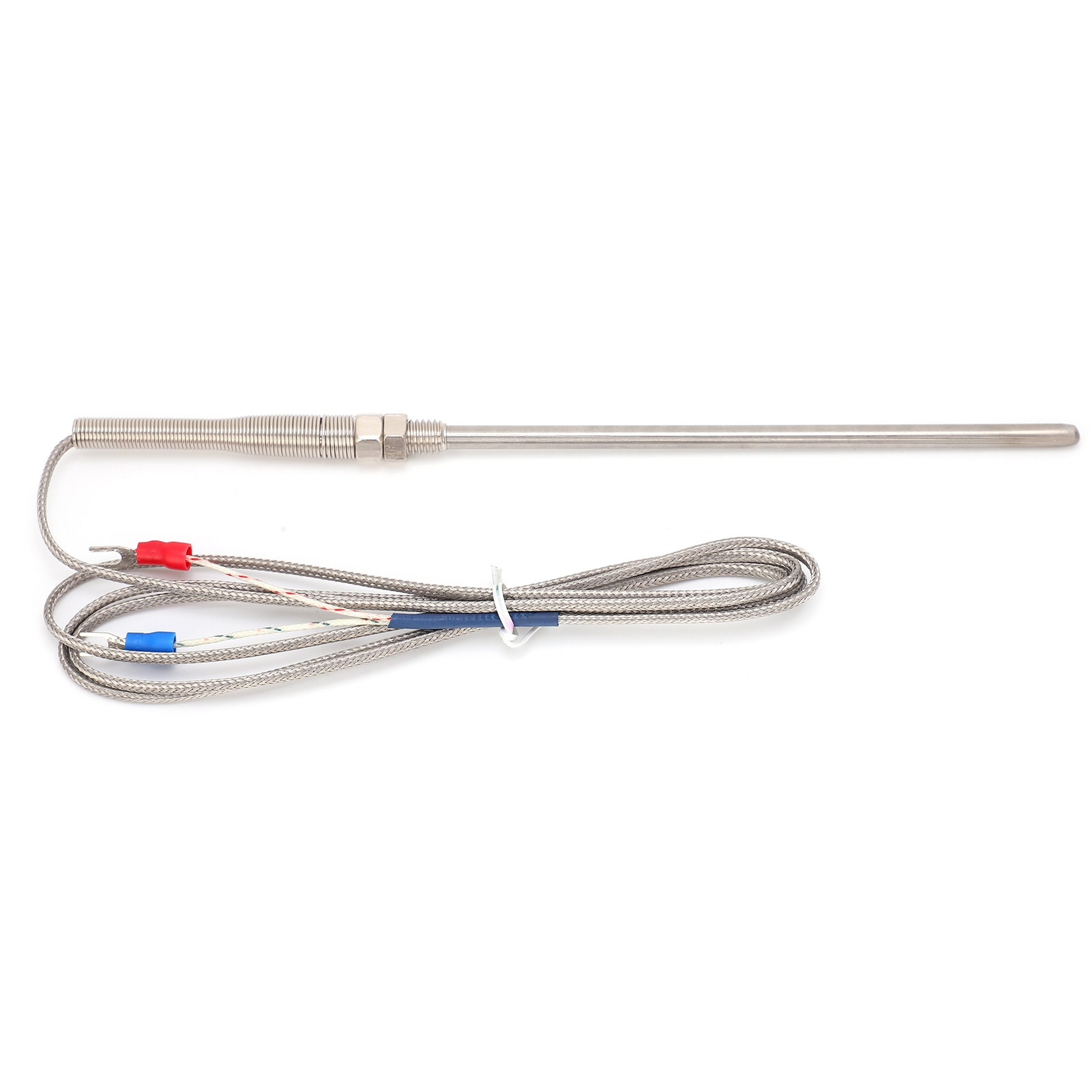 15 Cm (5,9 Zoll) Langer Thermoelementfühler Vom Typ K Für Präzise Temperaturmessungen Von 0 Bis 800 °c, M8-edelstahlgewinde