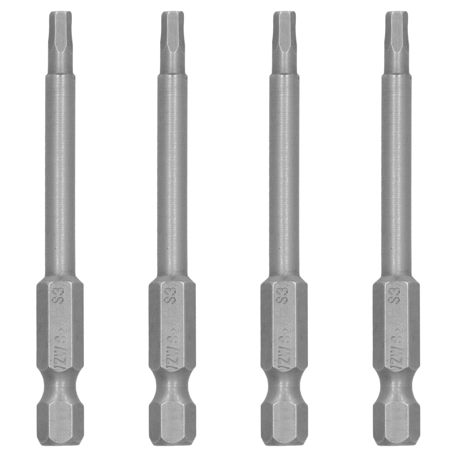 Set Mit 10 Magnetischen 3-mm-schraubendreherbits, Elektrischer Sechskant-steckschlüssel, S2-legierungsstahl, Industriewerkzeug