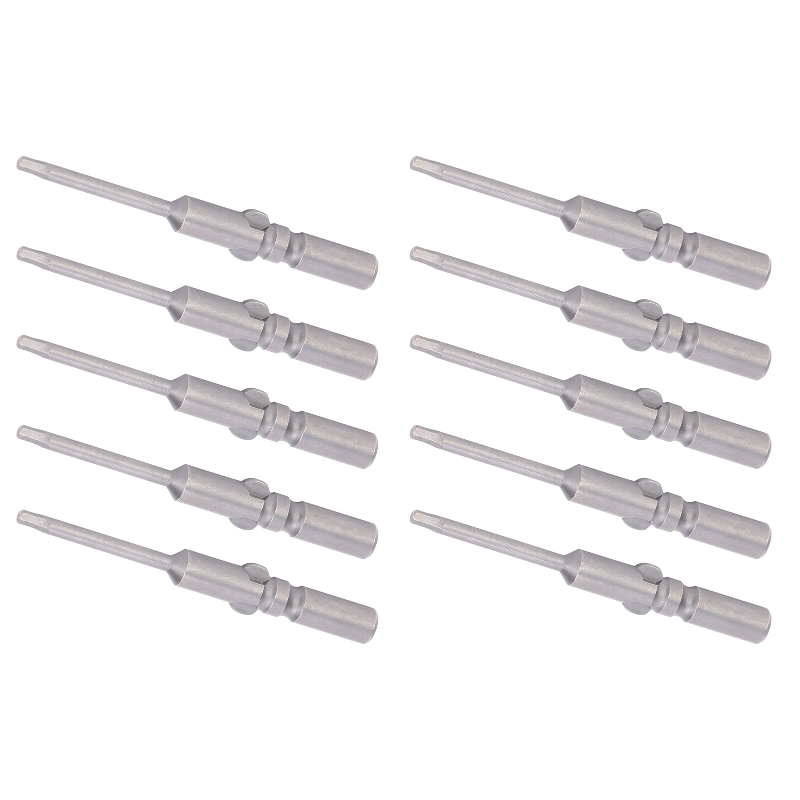 Set Mit 10 Magnetischen Sechskant-schraubendreherbits Aus S2-legierungsstahl, Industriezubehör