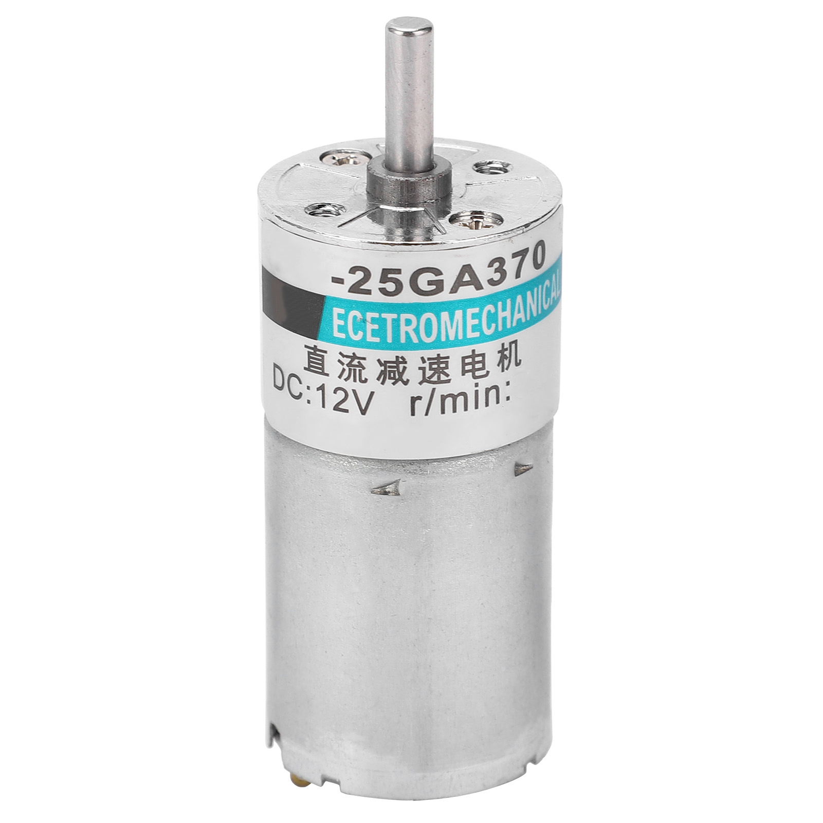 Cw/ccw Mikro-gleichstrommotor Mit Permanentmagnet-getriebe, Niedrige Drehzahl, Sportsteuerung, 12 V, Xd-25ga370, 100 U/min