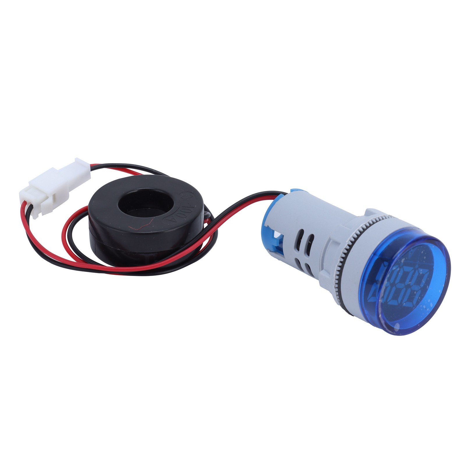Universelles Digitales Amperemeter Mit Kontrollleuchte, 220 V Wechselstrom, Ad16-22dsa Blau