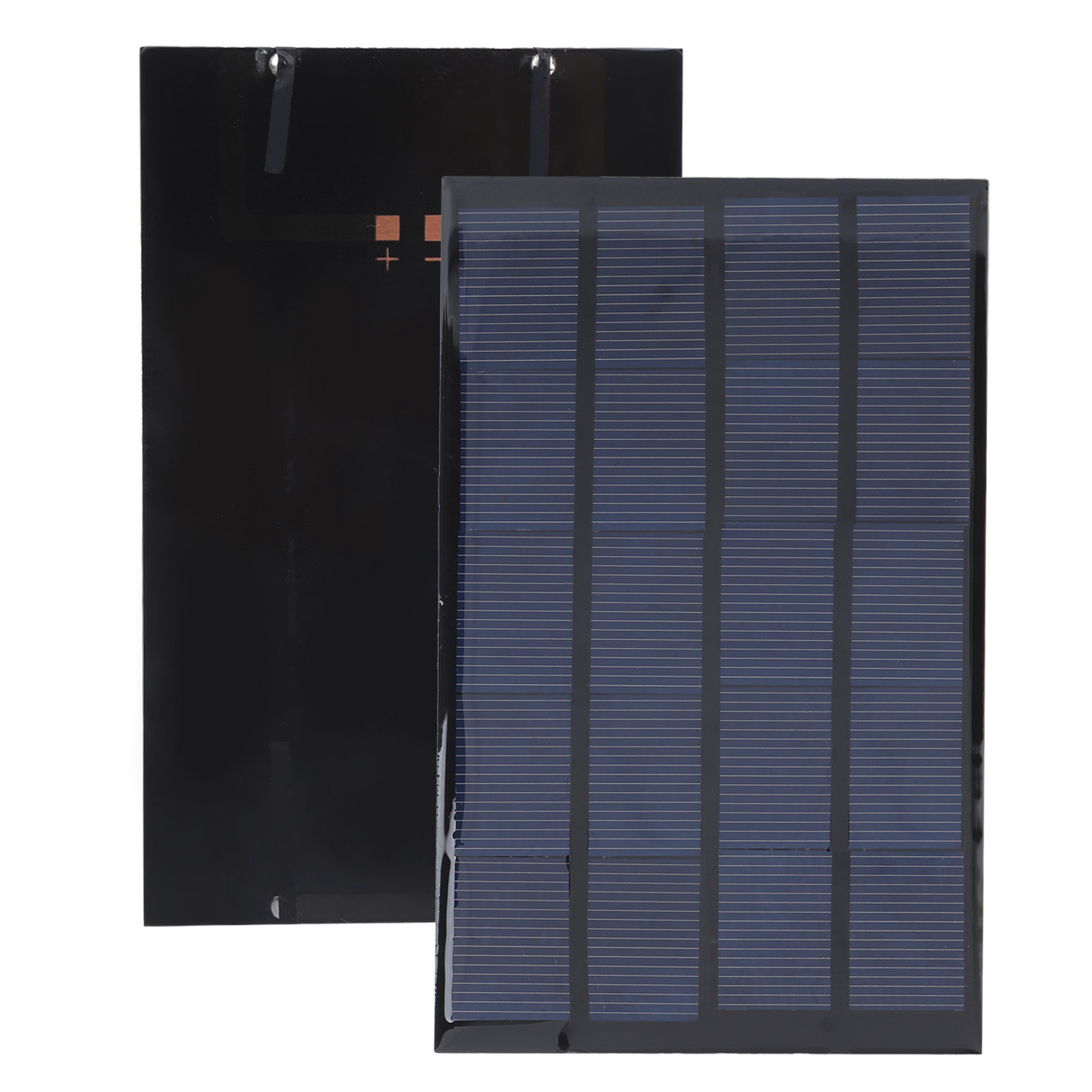2er-pack Mini-solarpanels Aus Epoxidharz Für Diy-lampenkomponenten, 5 V Dc, 2 W, 142 X 88 Mm