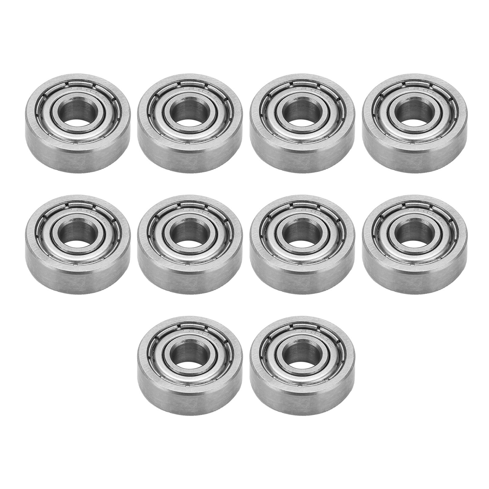 Packung Mit 10 Miniatur-einreihen-edelstahllagern, Mechanisches Zubehör S604z