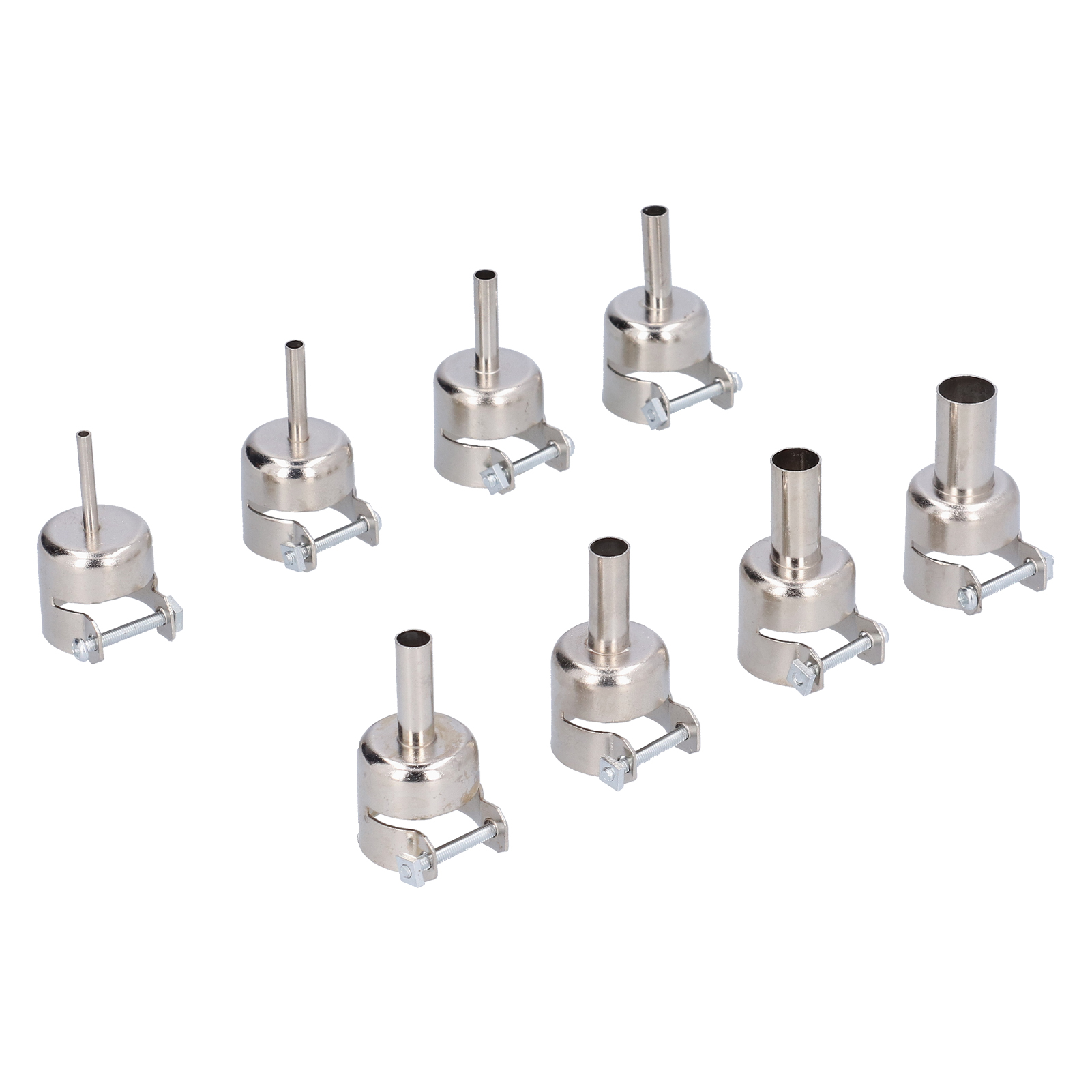 8-düsen-set Für Heißluftpistole 850 Für Löt-/entlötstationen (3 Mm/4 Mm/5 Mm/6 Mm/7 Mm/8 Mm/10 Mm/12 Mm).