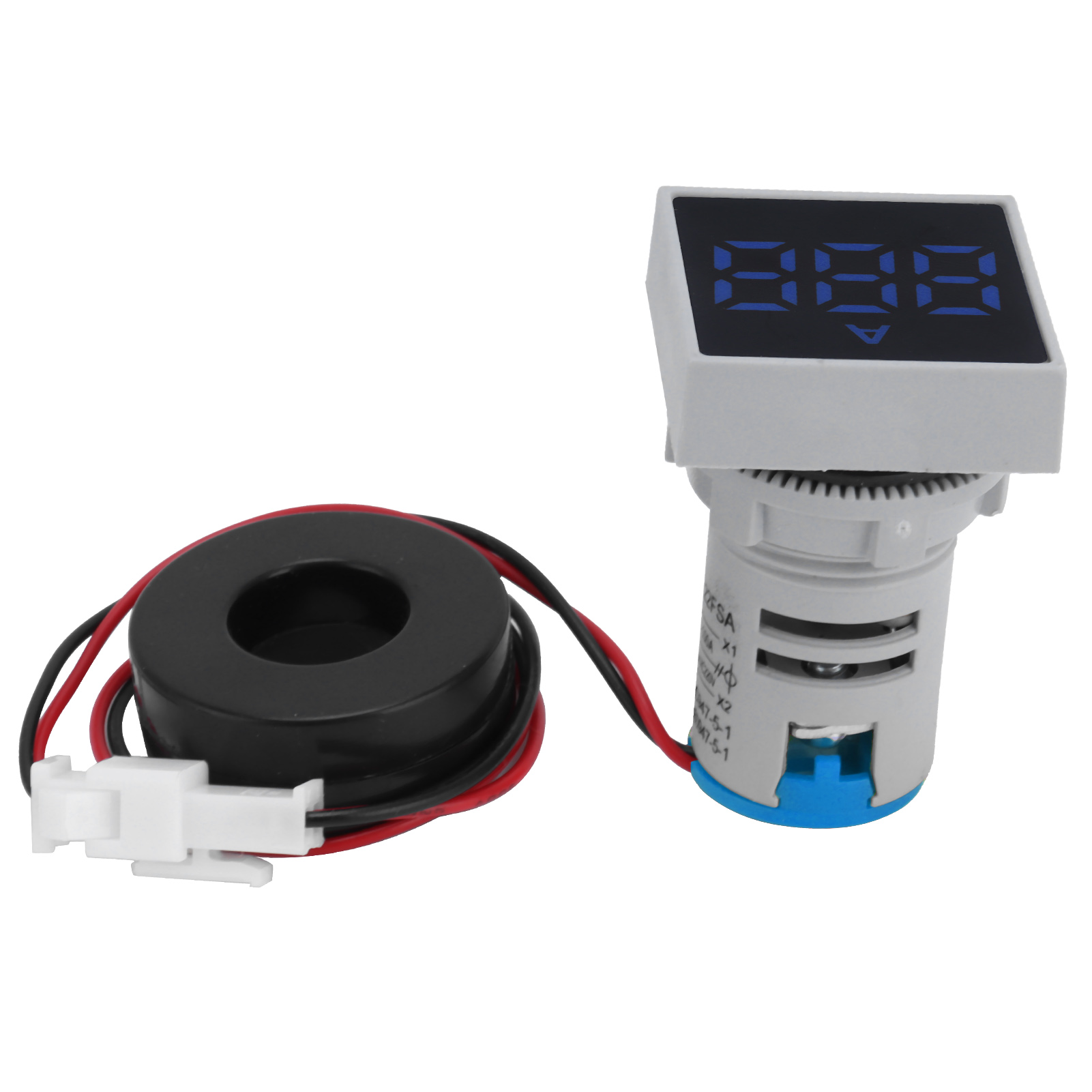 Digitales Amperemeter Mit Matter Frontplatte, Kontrollleuchte, 220 V Wechselstrom, Ad16-22fsa, Blau