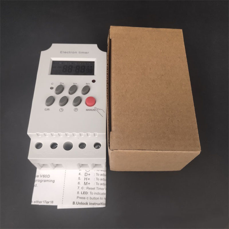 Mikroprozessorgesteuerter Elektronischer Timer, Industriekomponente, Zeitschalter, Intelligenter Chip