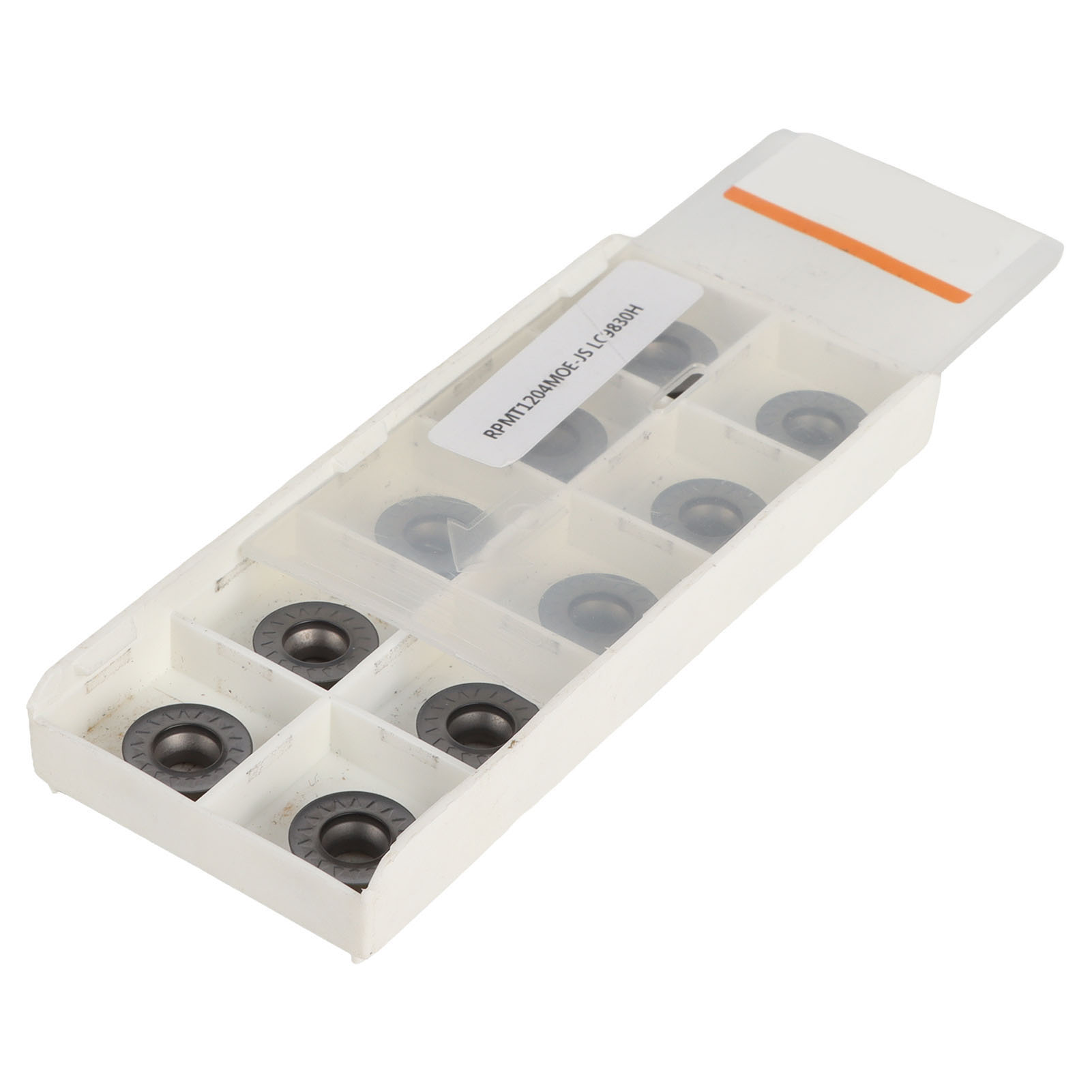 Satz Mit 10 Runden Hartmetall-dreheinsätzen Für Cnc-fräsen (rpmt1204moejs)