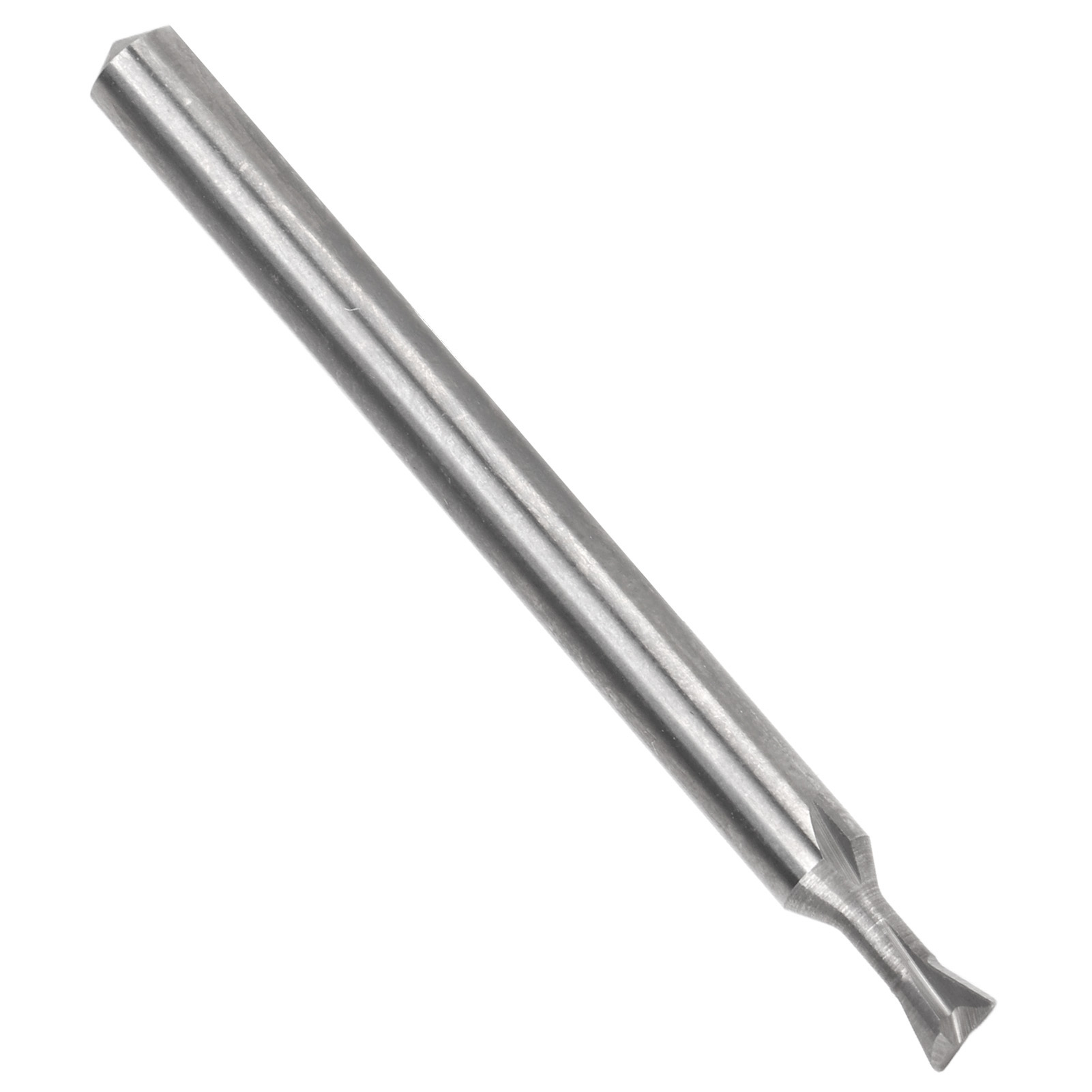 Zweischneidiger 4-mm-hartmetall-schwalbenschwanzfräser Für Die Metallbearbeitung, 50 Mm Länge, 70°-winkel