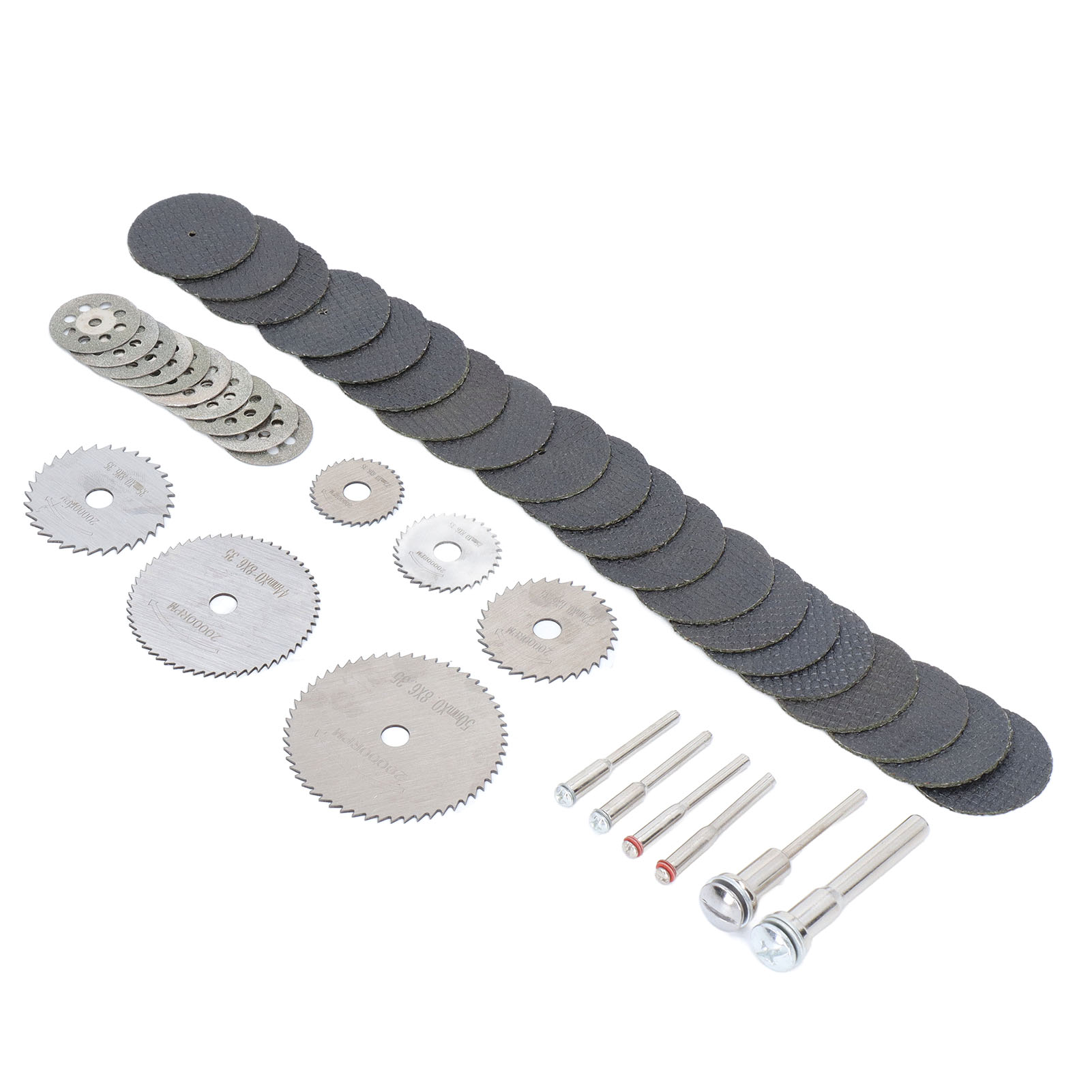 42-teiliges Kreisschneidwerkzeug-set (sägeblätter, Schleifscheiben) Für Metall Und Holz