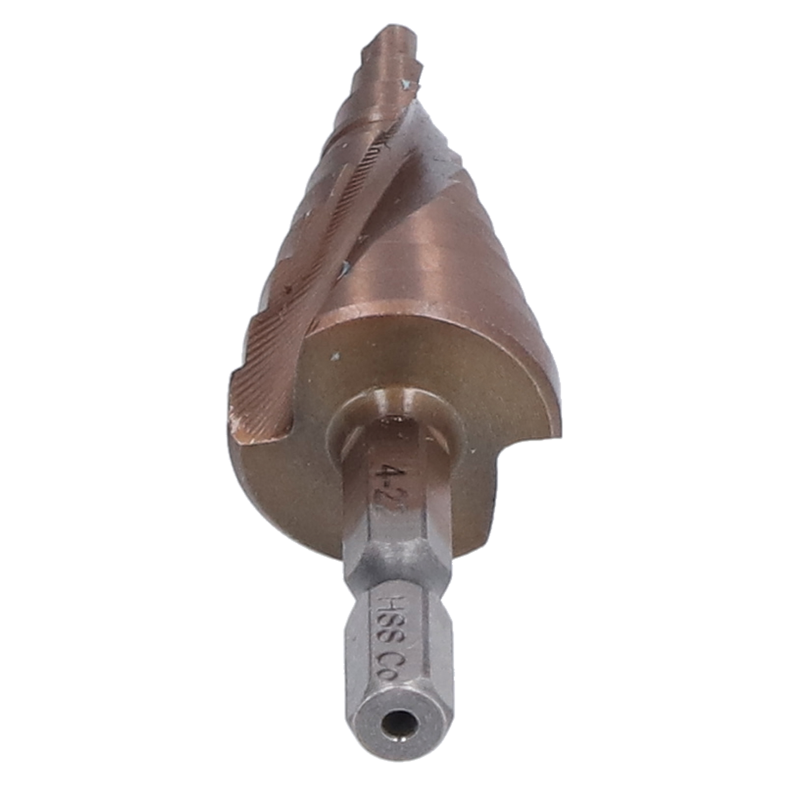 4-22 Mm Hss-spiralnut-stufenbohrer Für Holz Und Eisen