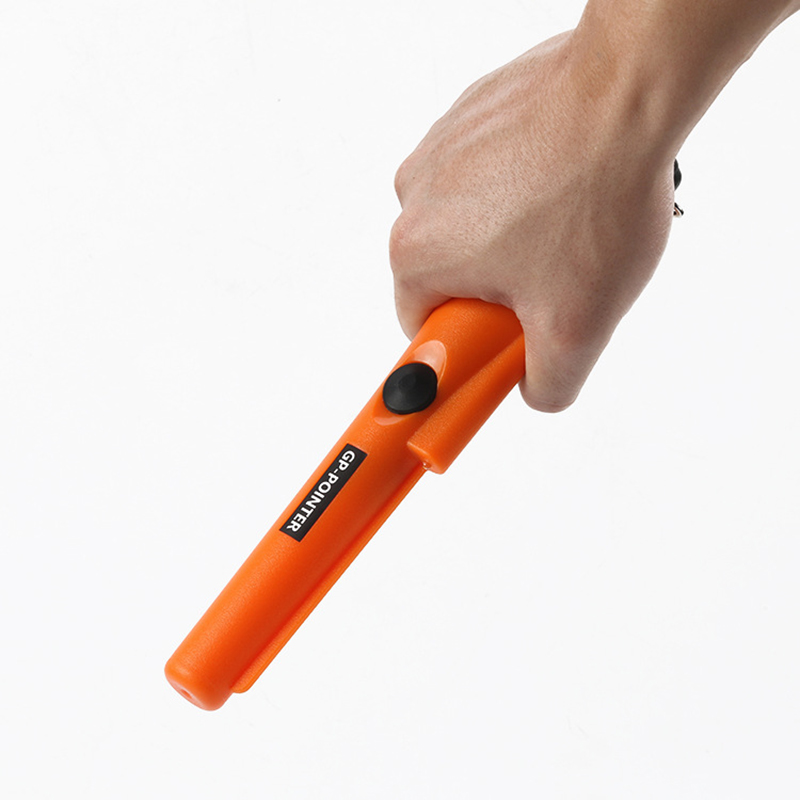 Tragbarer, Schnell Detektierender, Robuster Und Tragbarer Metalldetektor Aus Abs Für Die Sicherheit In Innenräumen (orange).