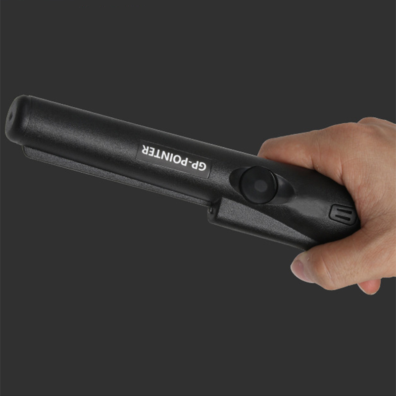 Tragbarer, Schnell Detektierender, Robuster Und Tragbarer Metalldetektor Aus Abs Für Die Innenüberwachung (schwarz).