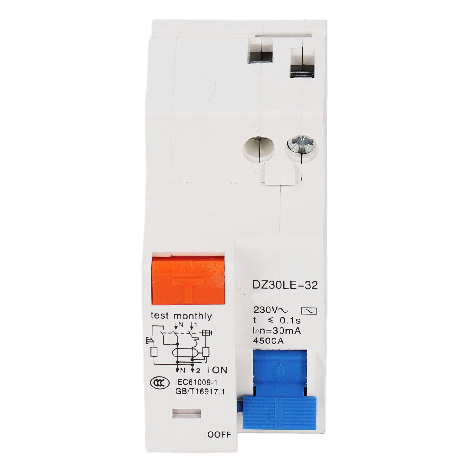 1p+n Photovoltaik-pv-gleichstrom-leistungsschalter 230 V 4500 A Für Hausstromversorgung C10 10 A