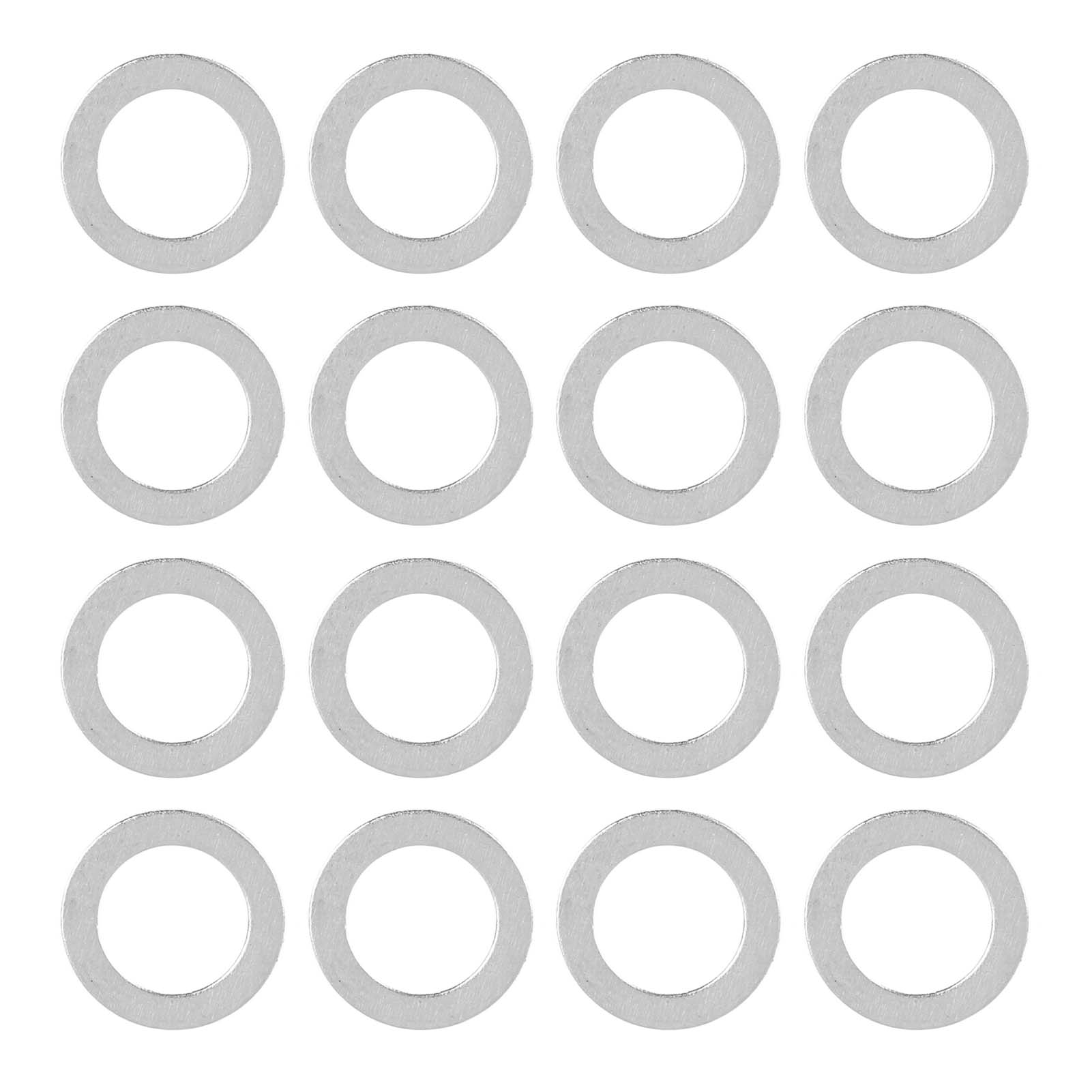 Wartungszubehörsatz: 60 Flache Unterlegscheiben Aus Edelstahl, 6 Mm Innendurchmesser, 9 Mm Außendurchmesser (4807-0609-0500)