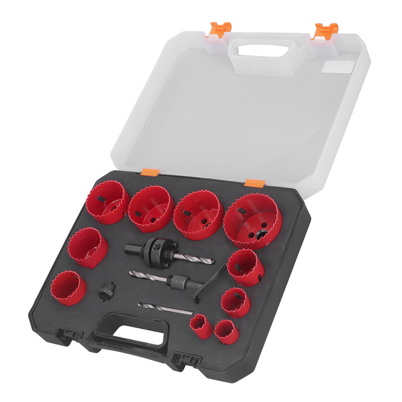 Universelles Lochsägen-set (3/4" Bis 2 1/2"), Hss-elektrobohrerzubehör Für Metall, Holz Und Kunststoff