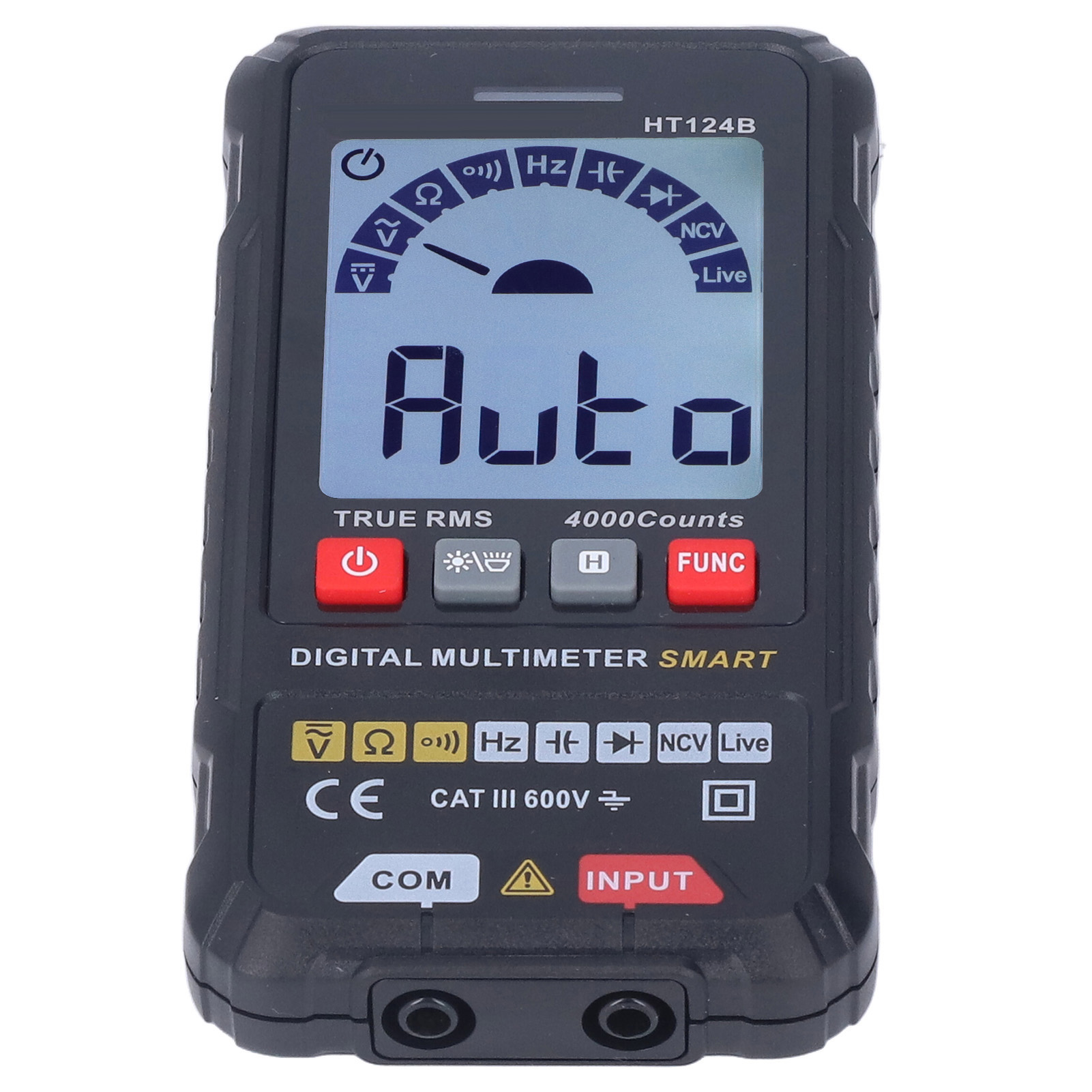 Ht124b Vollautomatisches Intelligentes Digitales Multimeter, Elektronischer Parametertester