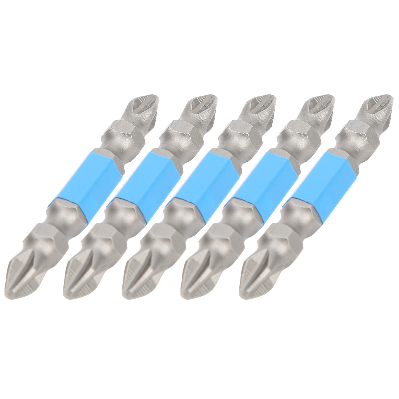 Packung Mit 5 Ph2 Doppelseitigen 50-mm-magnetschraubendreherbits Für Elektrische Bohrmaschinen.