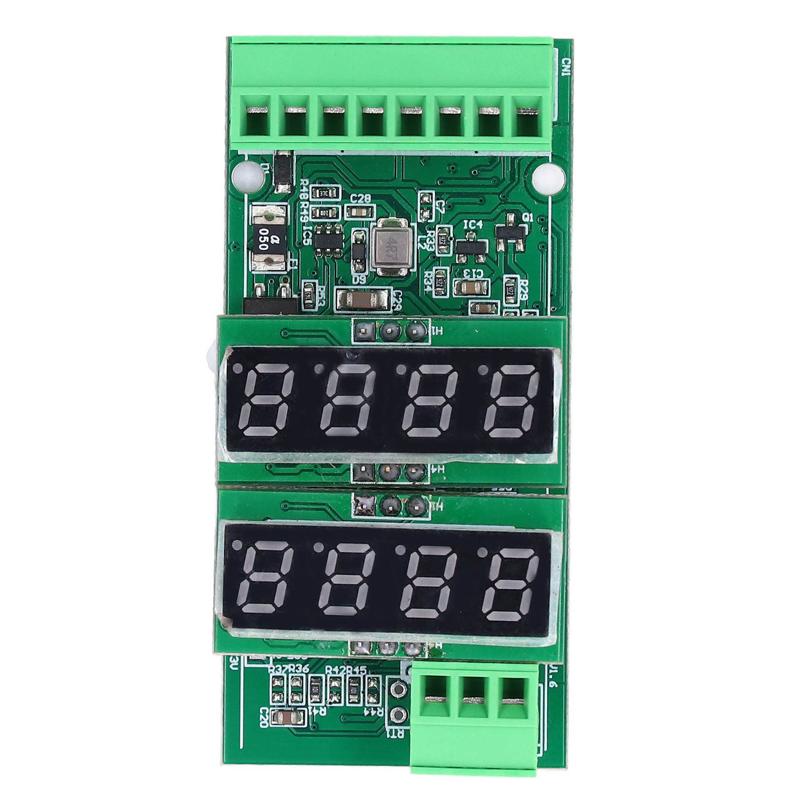 Temperaturtransmittermodul Mit Detektionssensor, Hochpräzise Digitalanzeige 2pt100 Wsm03-01 (ohne Sockel)