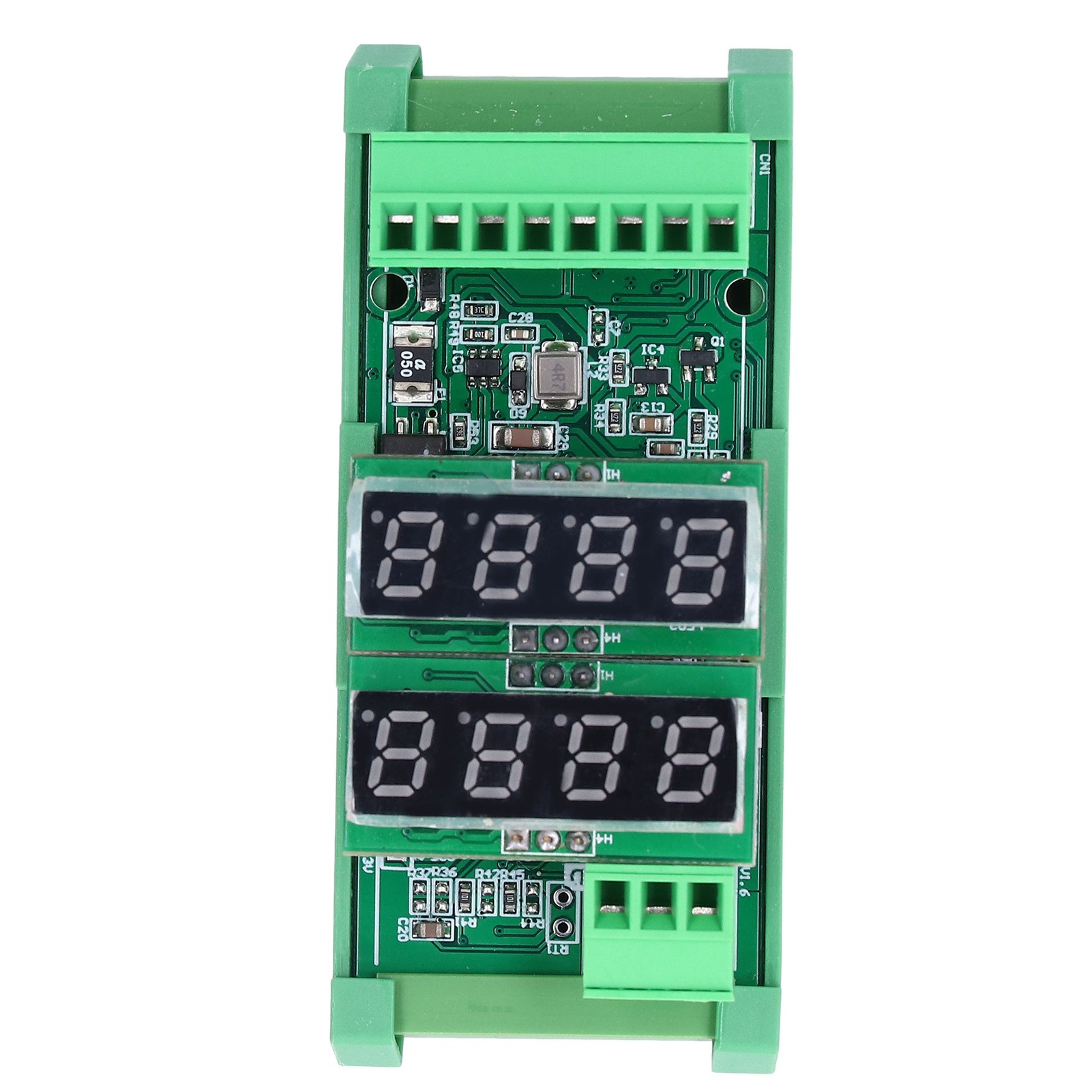 Temperaturtransmittermodul Mit Detektionssensor, Hochpräziser Digitalanzeige 2pt100 Wsm03-01 Und Ständer