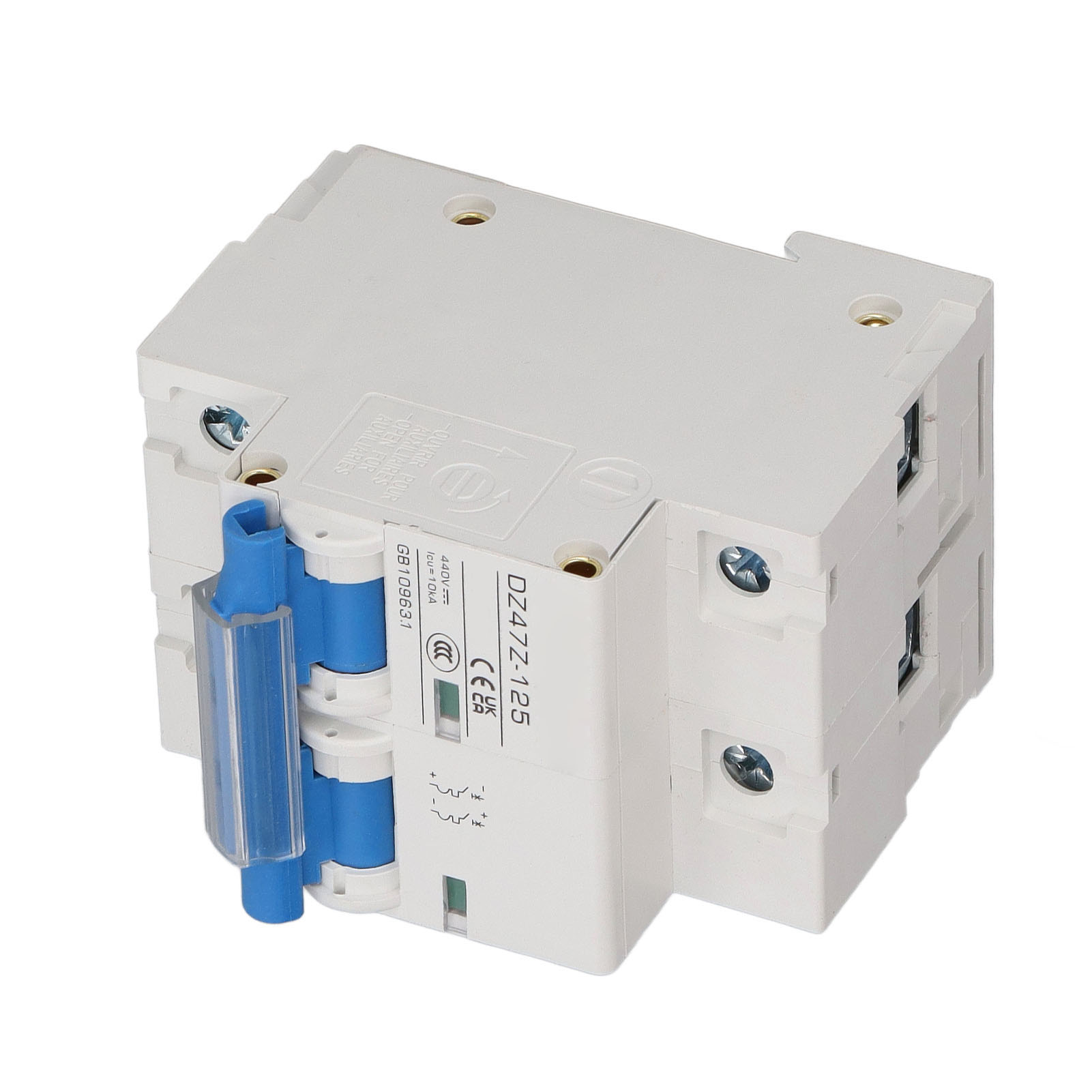10 Ka 2p Dc-leistungsschalter, Hochstrom-dc-trennschalter Für 440 V Dc Solar-photovoltaikanlage D80