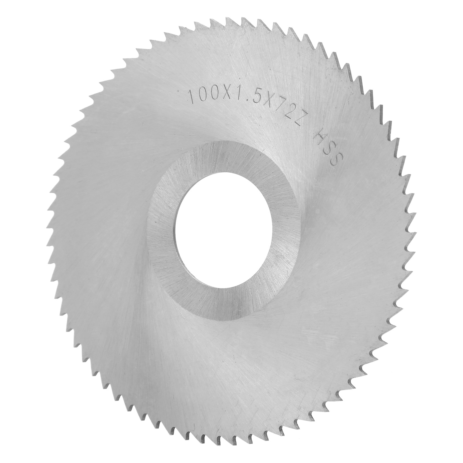 Kreissägeblatt, Hss-schneidblatt, Fräswerkzeug, 100 X 1,5 X 27 X 72 Zähne