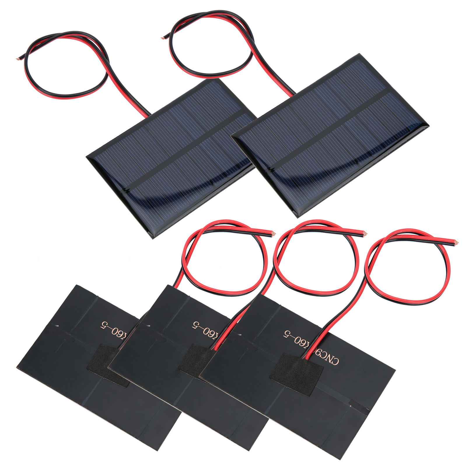 Dc5v 150ma Solarmodulmodule Mit 30 Cm (11,8 Zoll) Wetterfestem Ladekabel