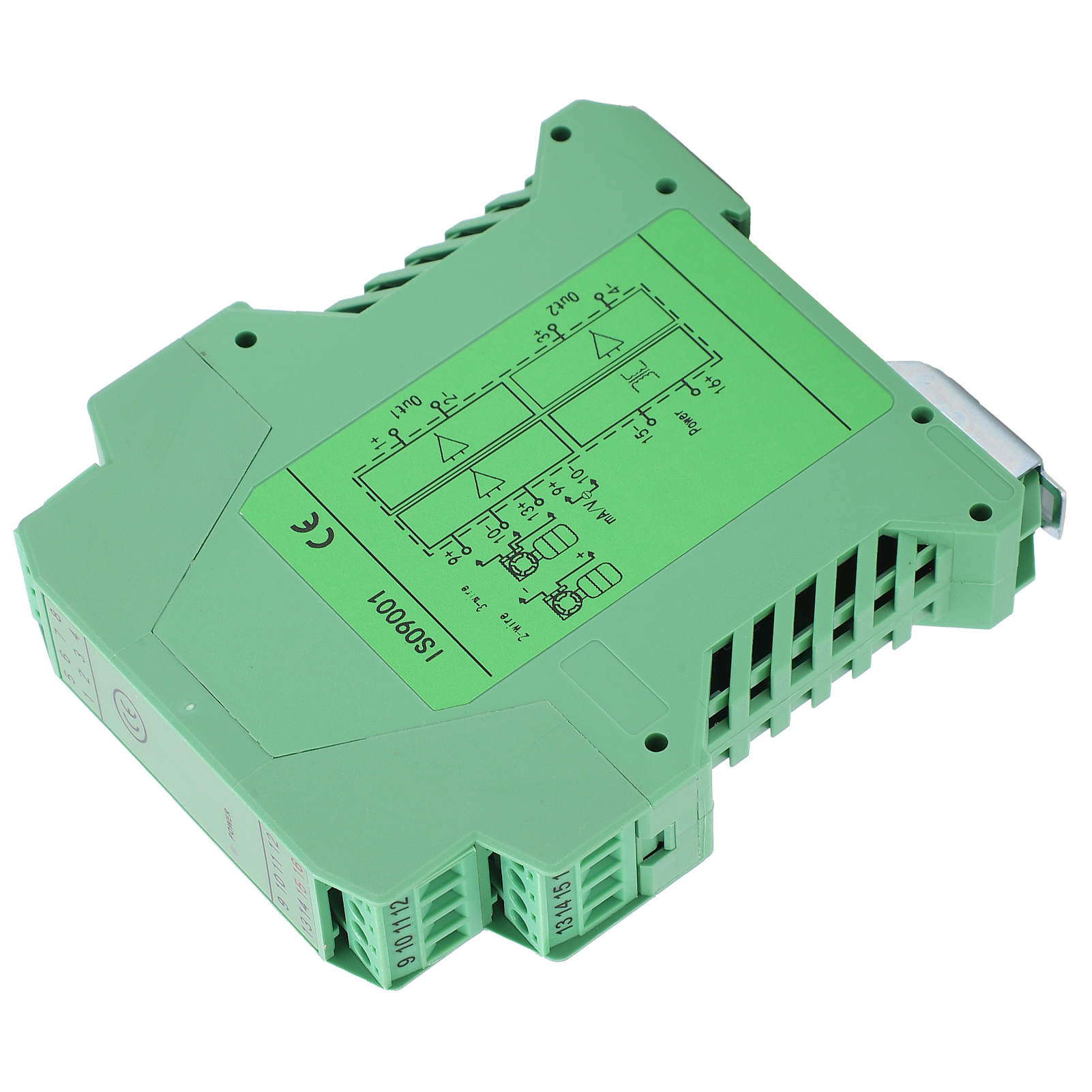 Spannungs- Und Stromaufbereiter, Dc-signalisolator, 1 Eingang, 2 Ausgänge, Stromverteiler