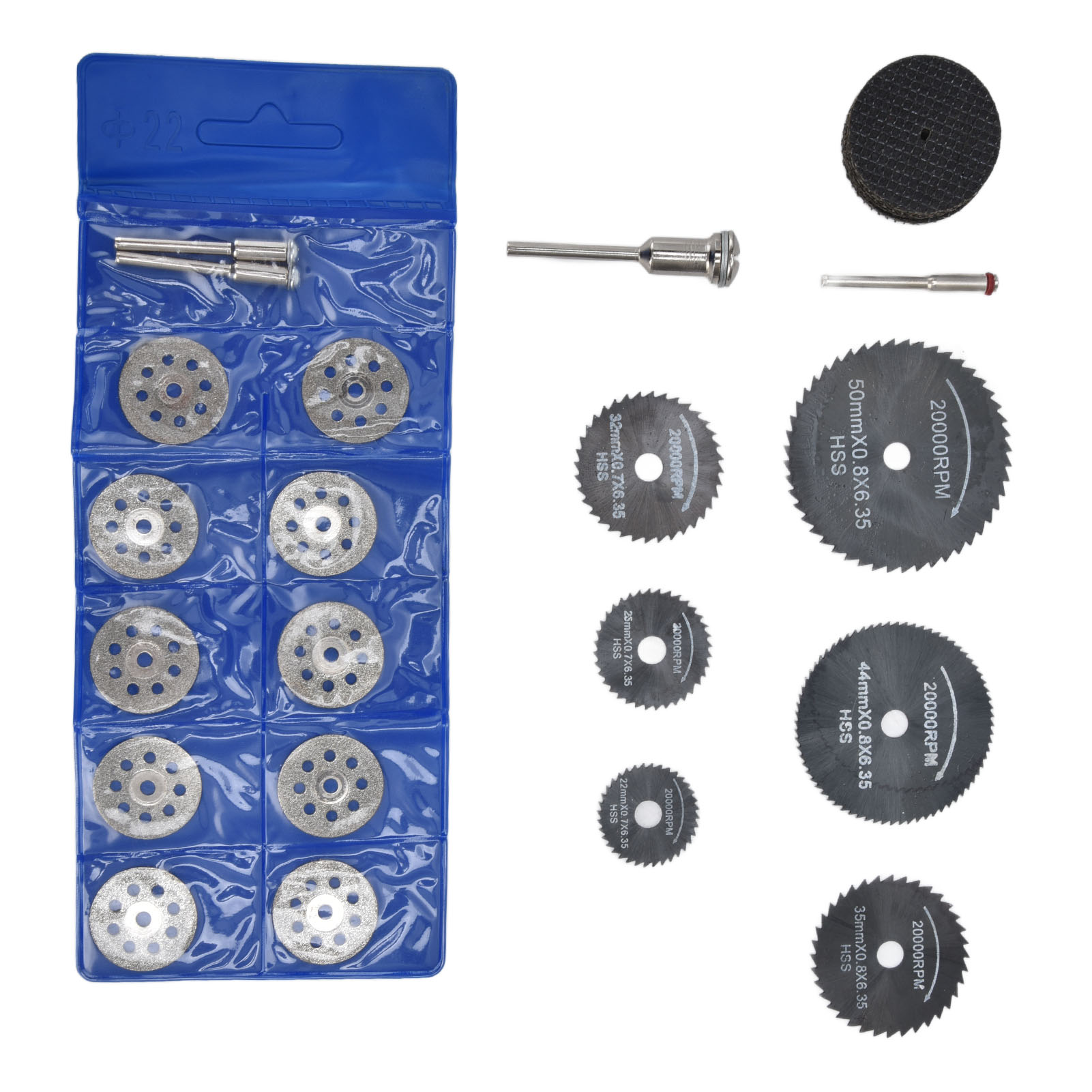 Packung Mit 30 Mini-hss-ersatzkreissägeblättern Für Elektrische Bohrmaschinen