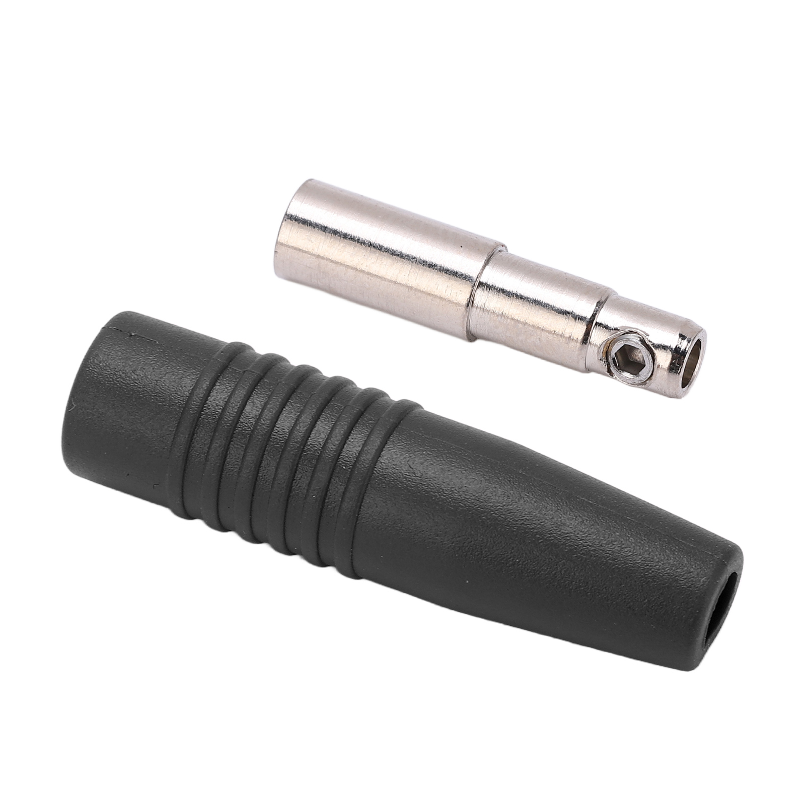 4-mm-bananenstecker (weiblich) Aus Vernickeltem Reinkupfer Für Elektronisches Testzubehör, Schwarz
