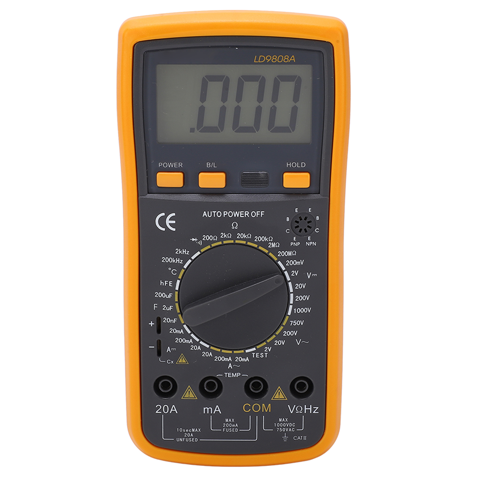 Hochpräzises Multifunktionsmultimeter Für Temperatur- Und Leitungsprüfungen, Professionelles Digitalmultimeter