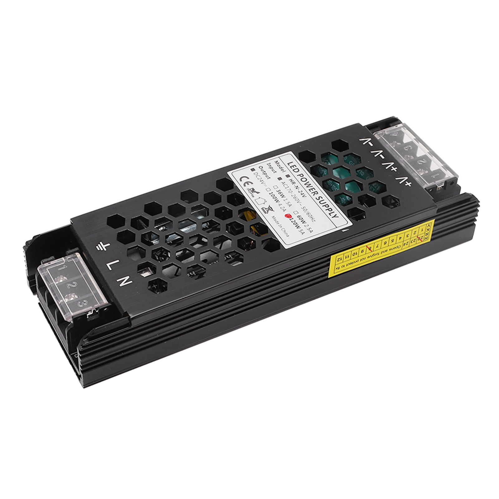 Hocheffizienter Led-treibertransformator Mit Mehrfachem Schutz, Ac170-260v 120w Konstantspannungs-led-netzteil