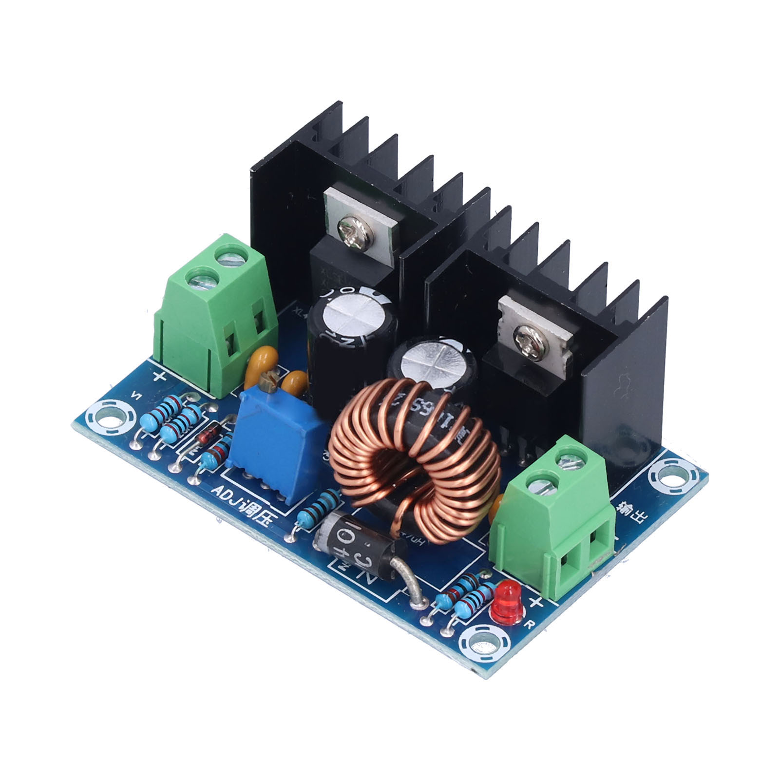 Dc-abwärtswandler, Einstellbarer Spannungswandler, Hochleistungs-spannungsstabilisator 8 A 200 W Xhm400